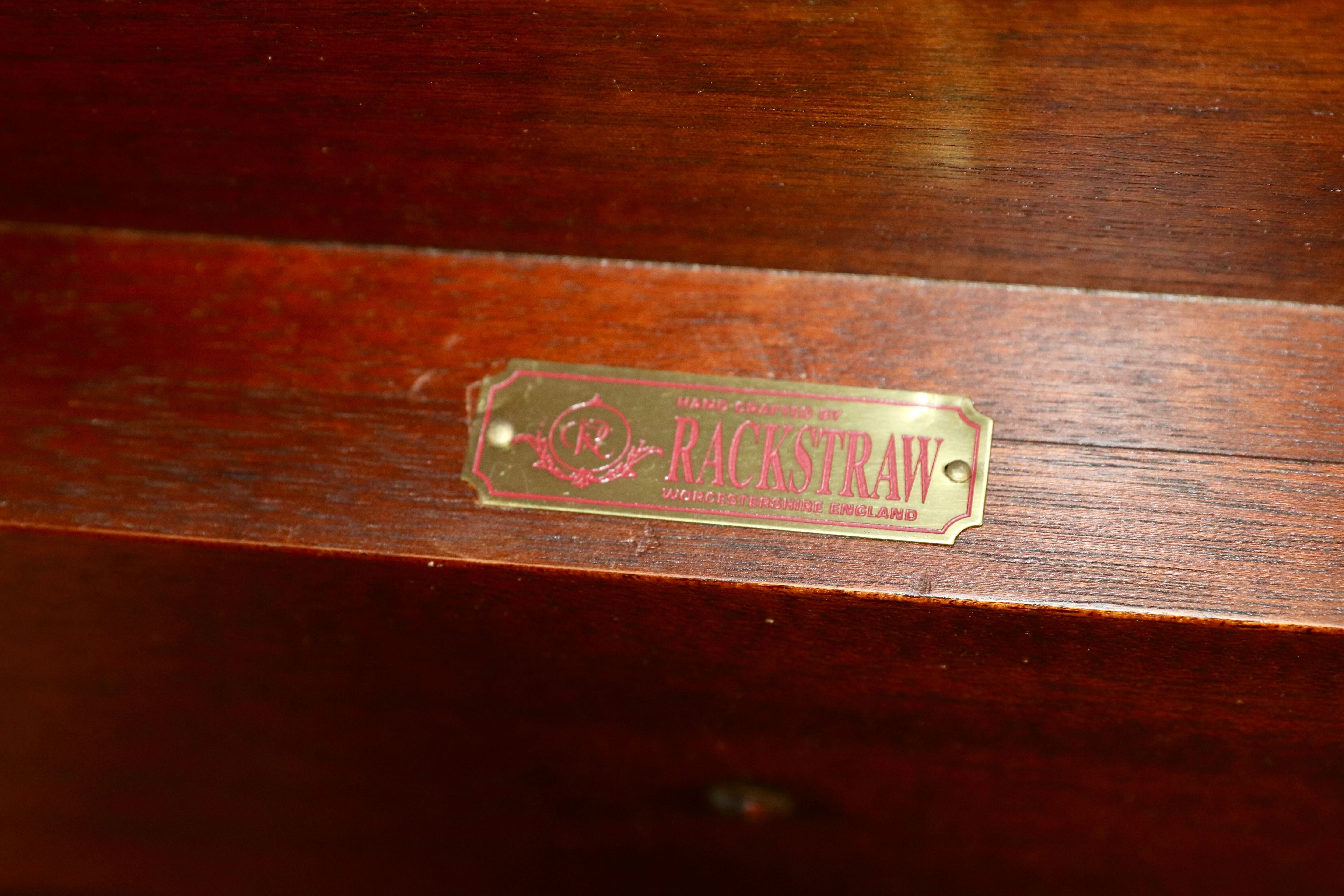 GMHS401○RACKSTRAW / ラックストロー センターテーブル リビングテーブル 応接机 マホガニー イギリス ヴィンテージ 西洋 クラシック 稀少