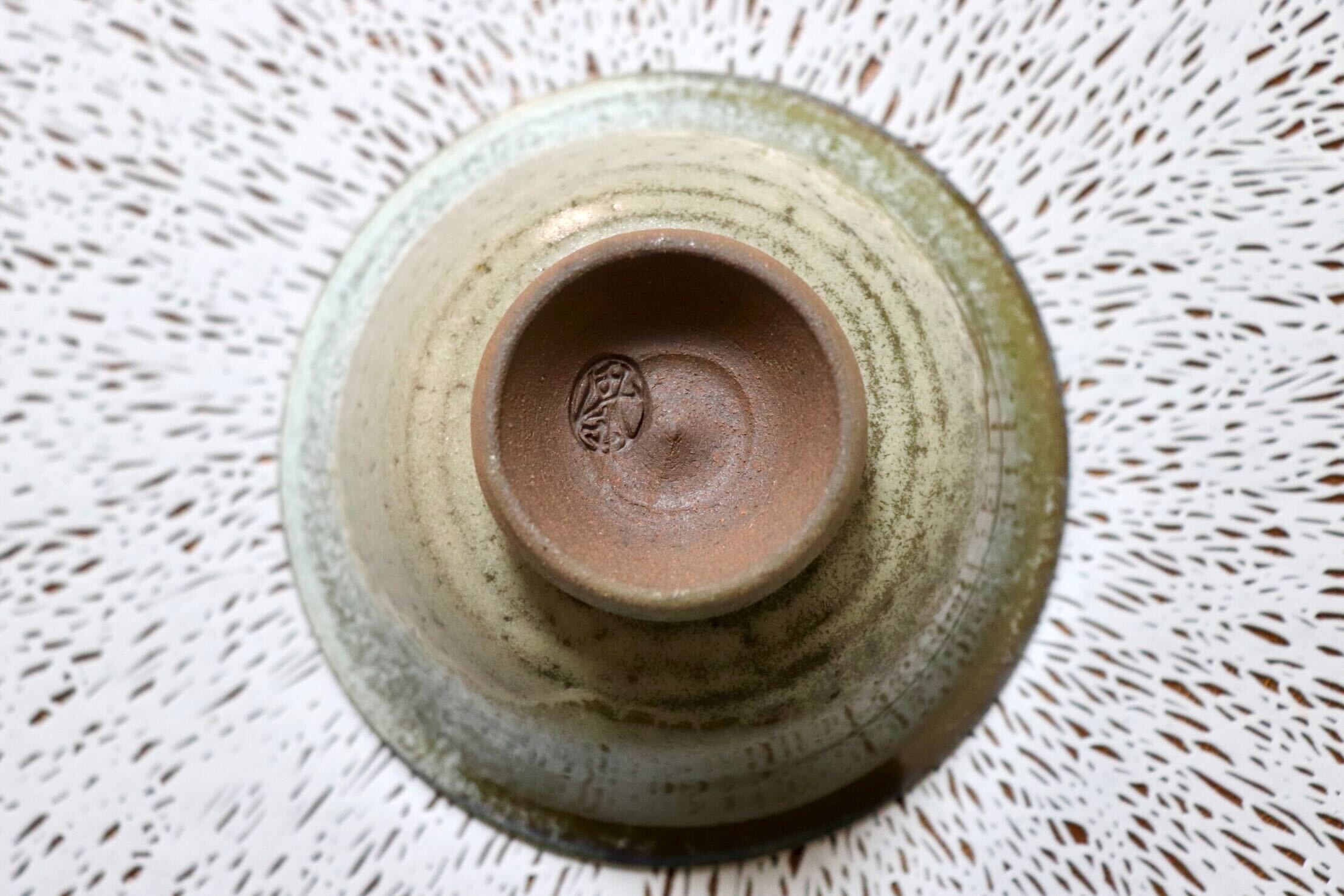 GMIO465B○千代市陶房 清水千代市 丹波焼 ごはん茶碗 陶器 丹波篠山 伝統工芸 未使用