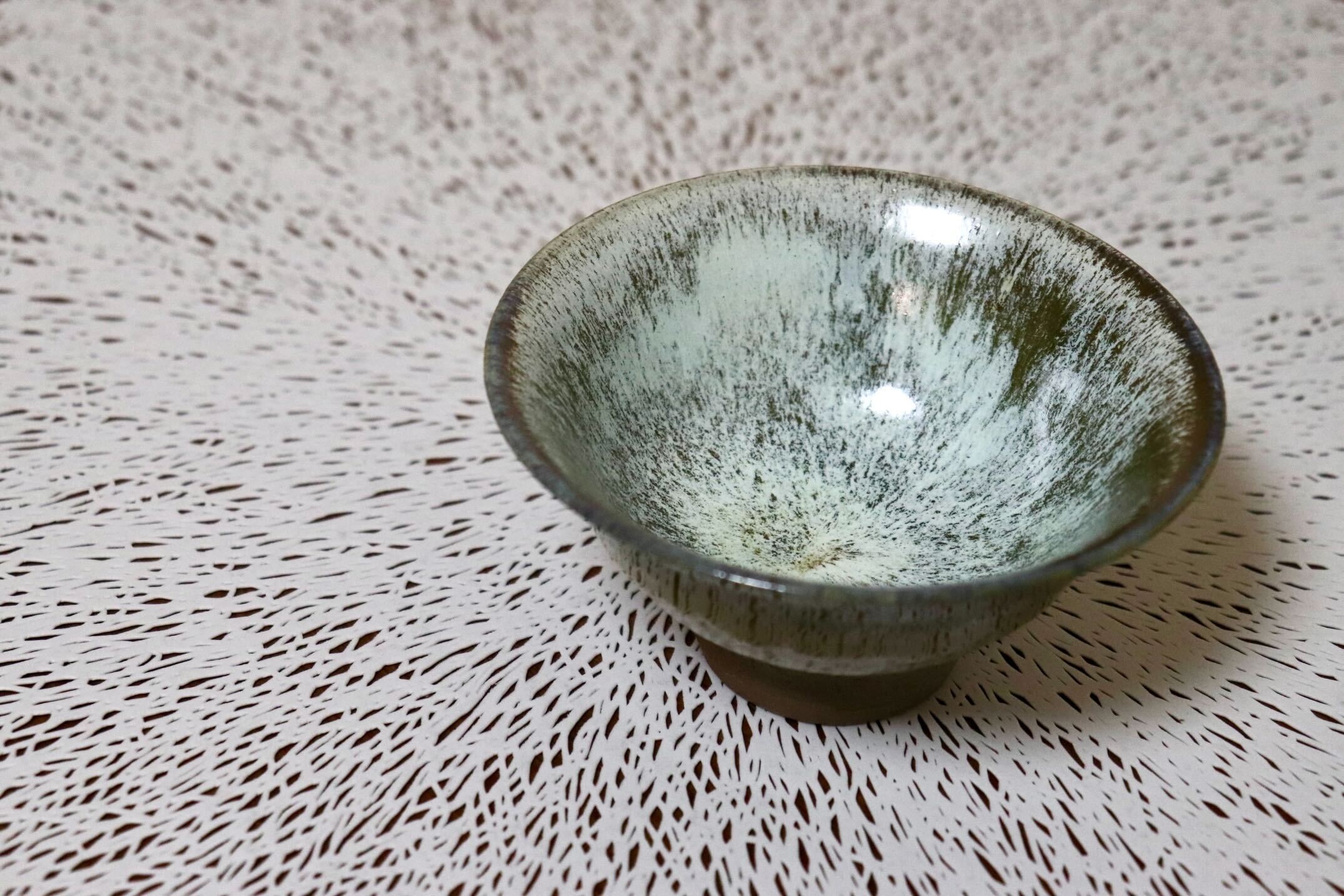 GMIO465B○千代市陶房 清水千代市 丹波焼 ごはん茶碗 陶器 丹波篠山 伝統工芸 未使用