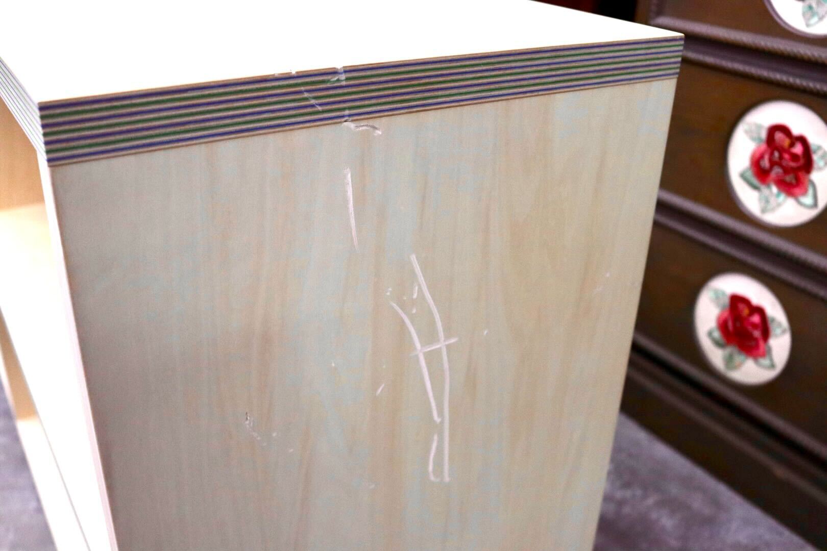 GMIH432C○滝澤ベニヤ ペーパーウッド サイドボード 飾り棚 ブックシェルフ ラック 本棚 木製 リビング収納 国産家具 モデルルーム展示品