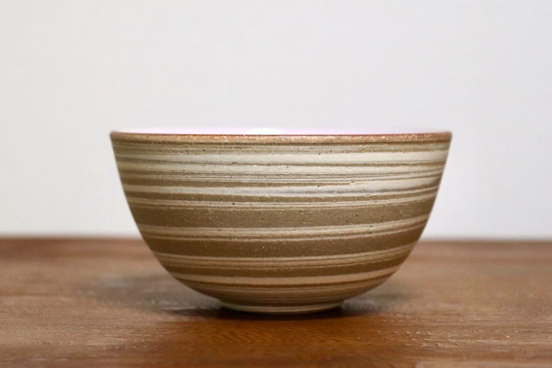 GMIO453A○千代市陶房 清水万佐年 丹波焼 ごはん茶碗 陶器 丹波篠山 伝統工芸 未使用