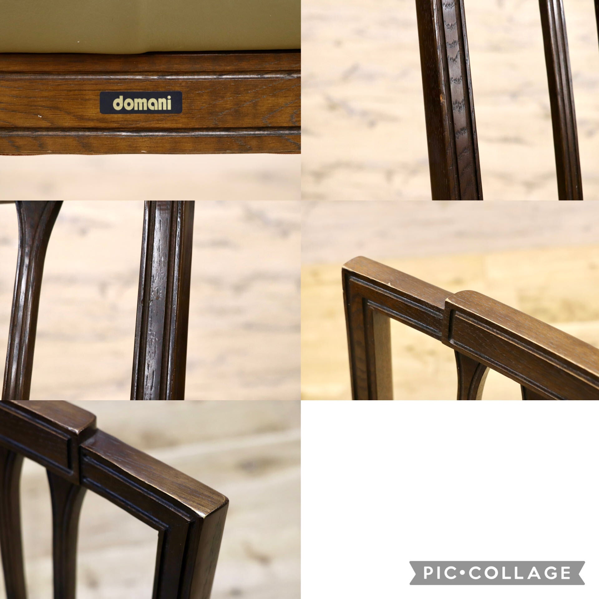 GMJK381A◯domani / ドマーニ QUEENS LIFE クイーンズライフ ダイニングチェア 食卓椅子 本革 クラシック カリモク最高峰 定価約22万円