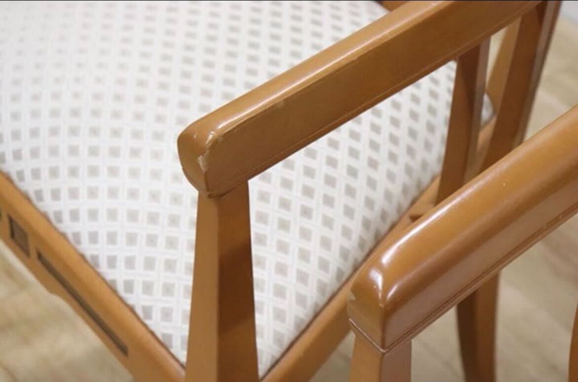 GMCK277B○イタリア製 Mod Dep アンティーク アームチェア ヨーロピアン クラシック 椅子 チェア 2脚セット