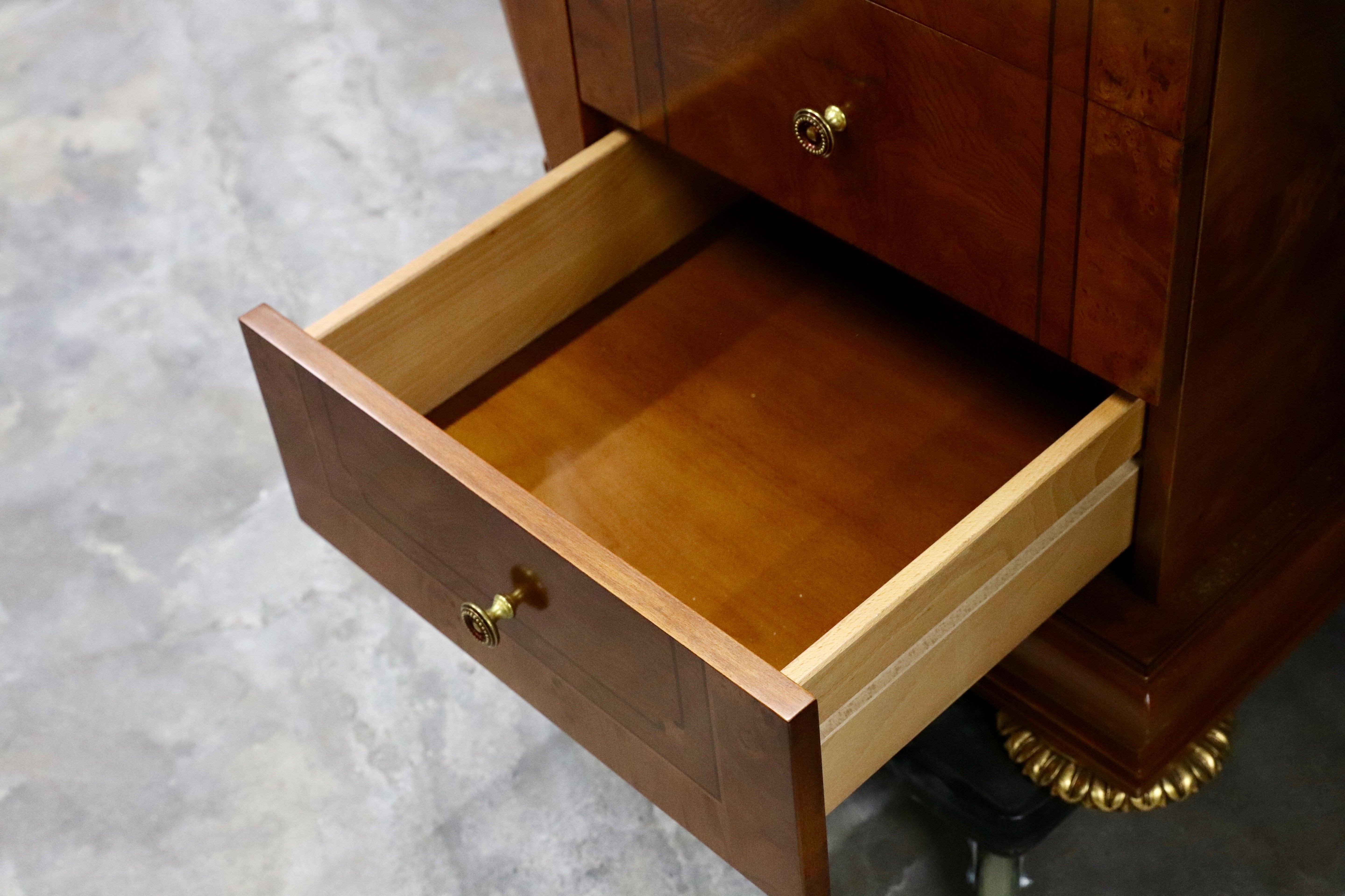 GMIK577○イタリア製 プレジデントデスク 両袖机 デスク 社長机 役員机 書斎机 クラシック ロココ調 バロック様式 最高級 店舗什器