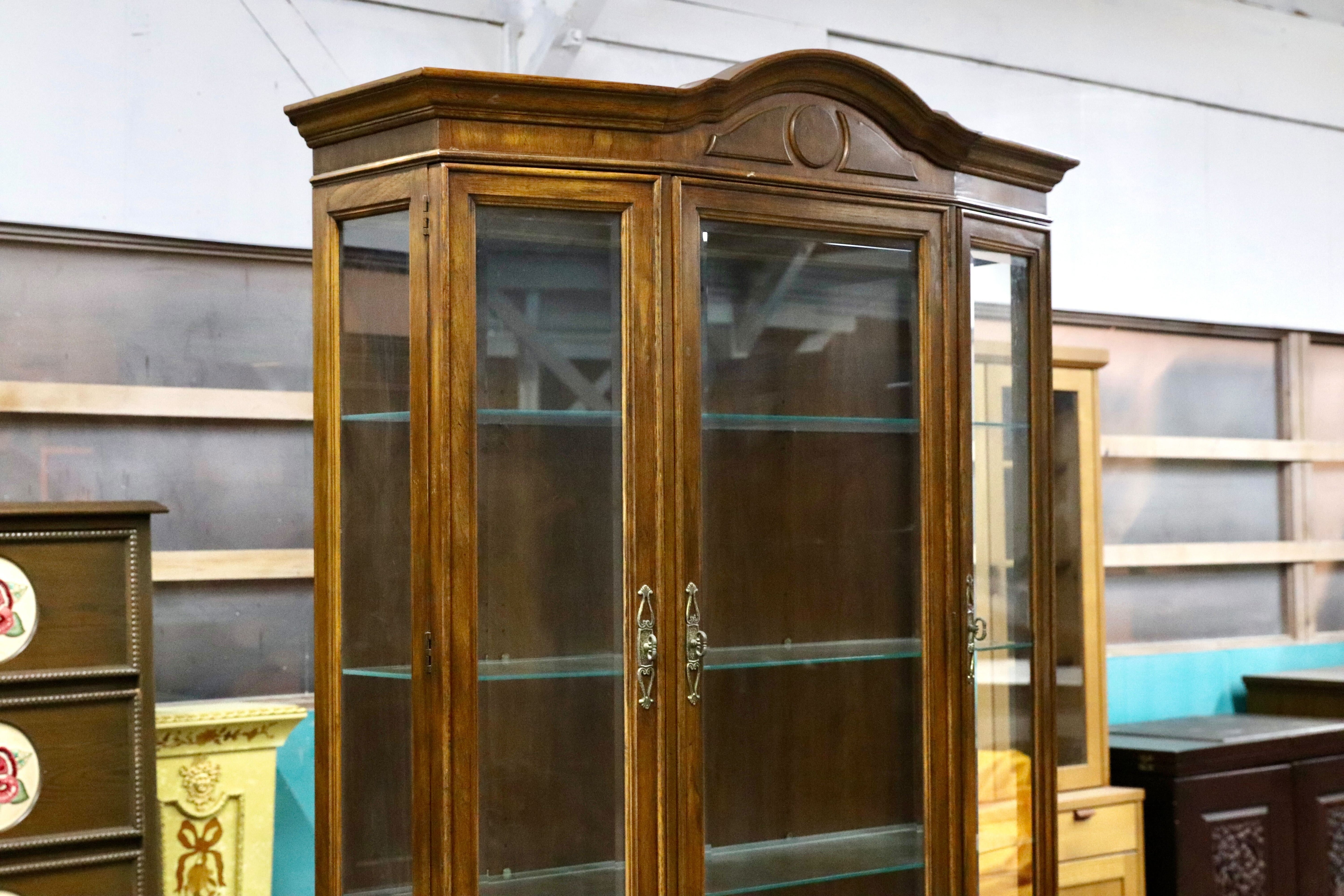 GMIK575○DREXEL HERITAGE / ドレクセルヘリテイジ キャビネット 飾り棚 クラシック キュリオ アメリカ ヴィンテージ カップボード