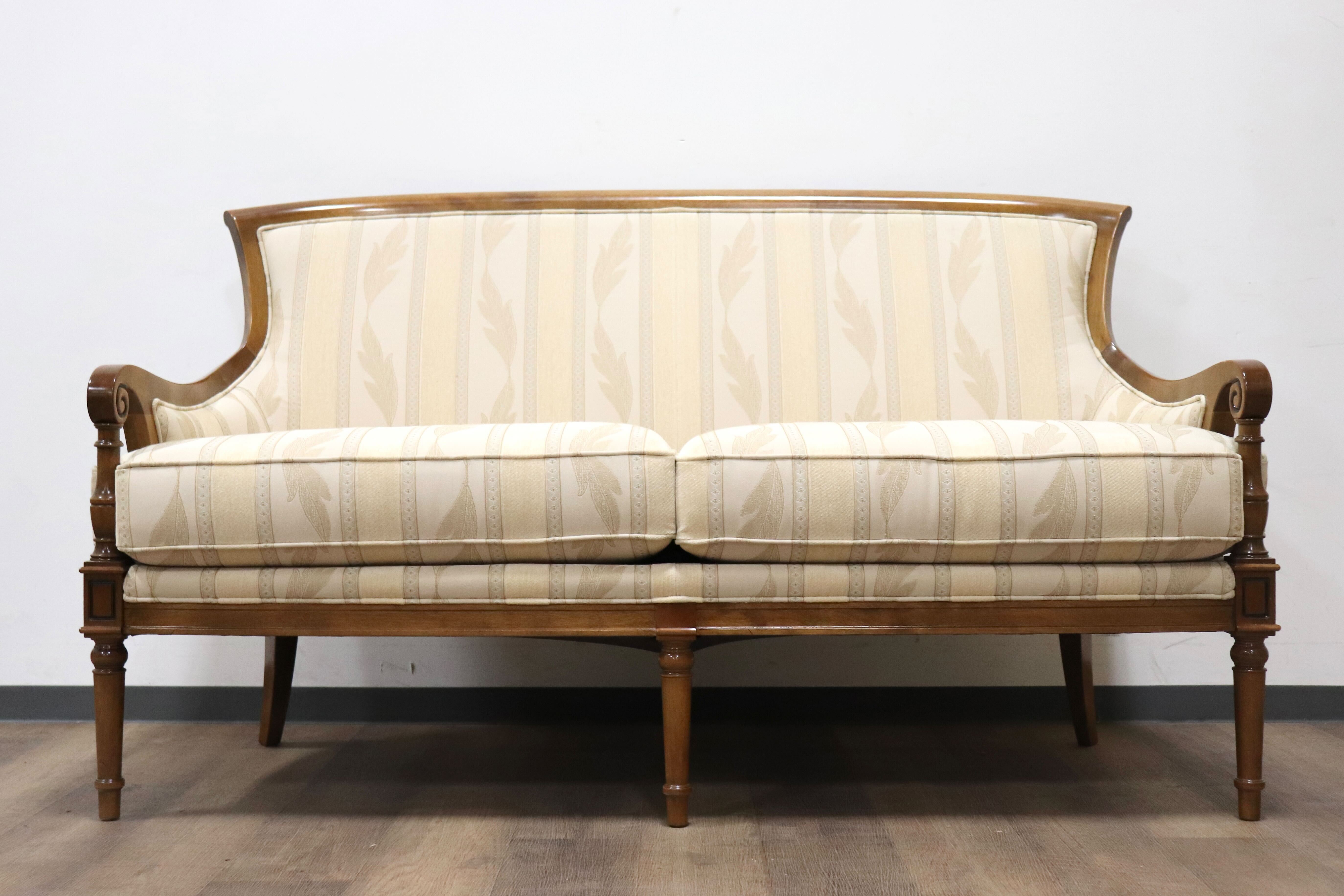 GMHS37B○domani / ドマーニ PROCEEDプロシード 2人掛けソファ ラブソファ ファブリック クラシック モダン カリモク最高峰 廃番 展示品