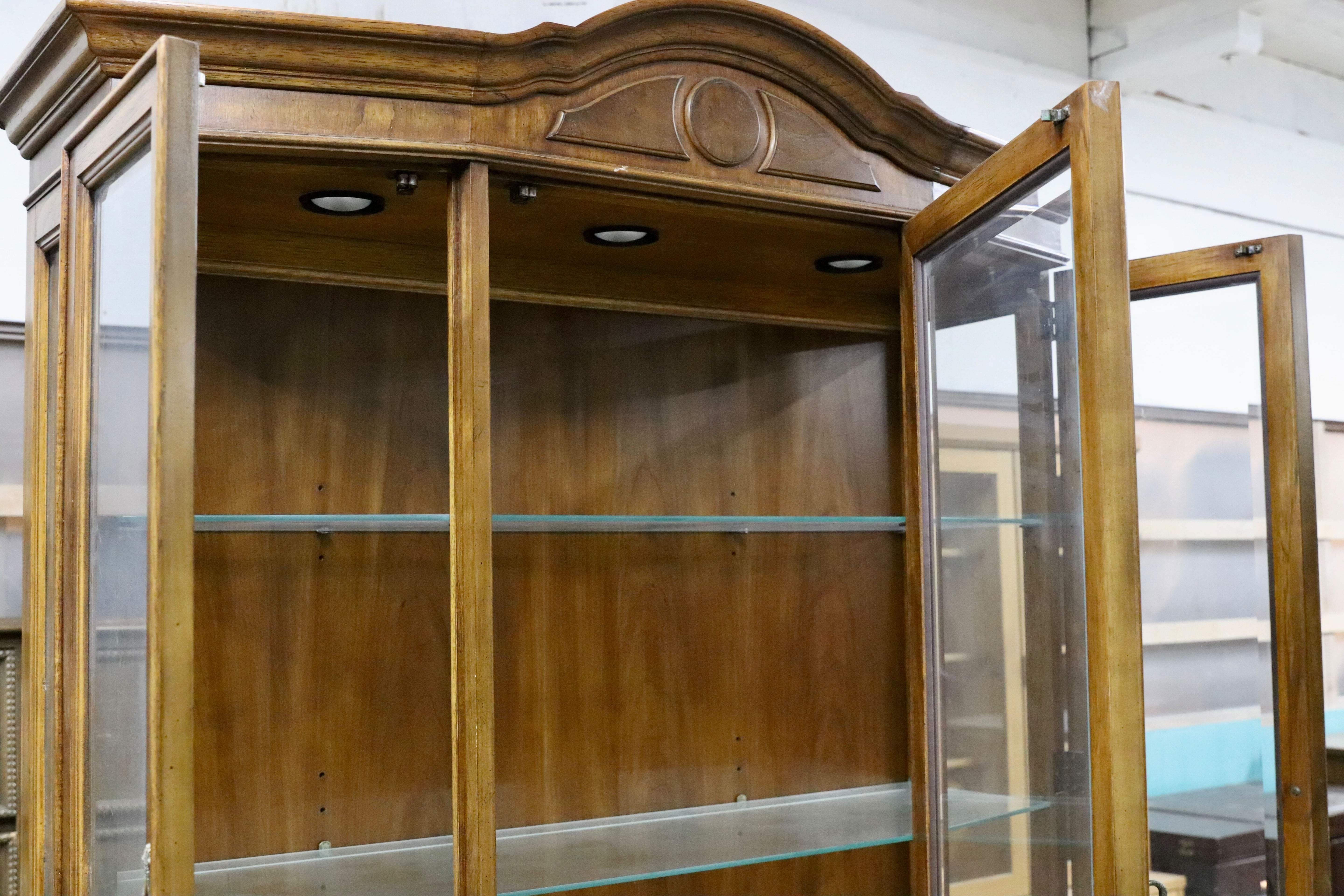 GMIK575○DREXEL HERITAGE / ドレクセルヘリテイジ キャビネット 飾り棚 クラシック キュリオ アメリカ ヴィンテージ カップボード