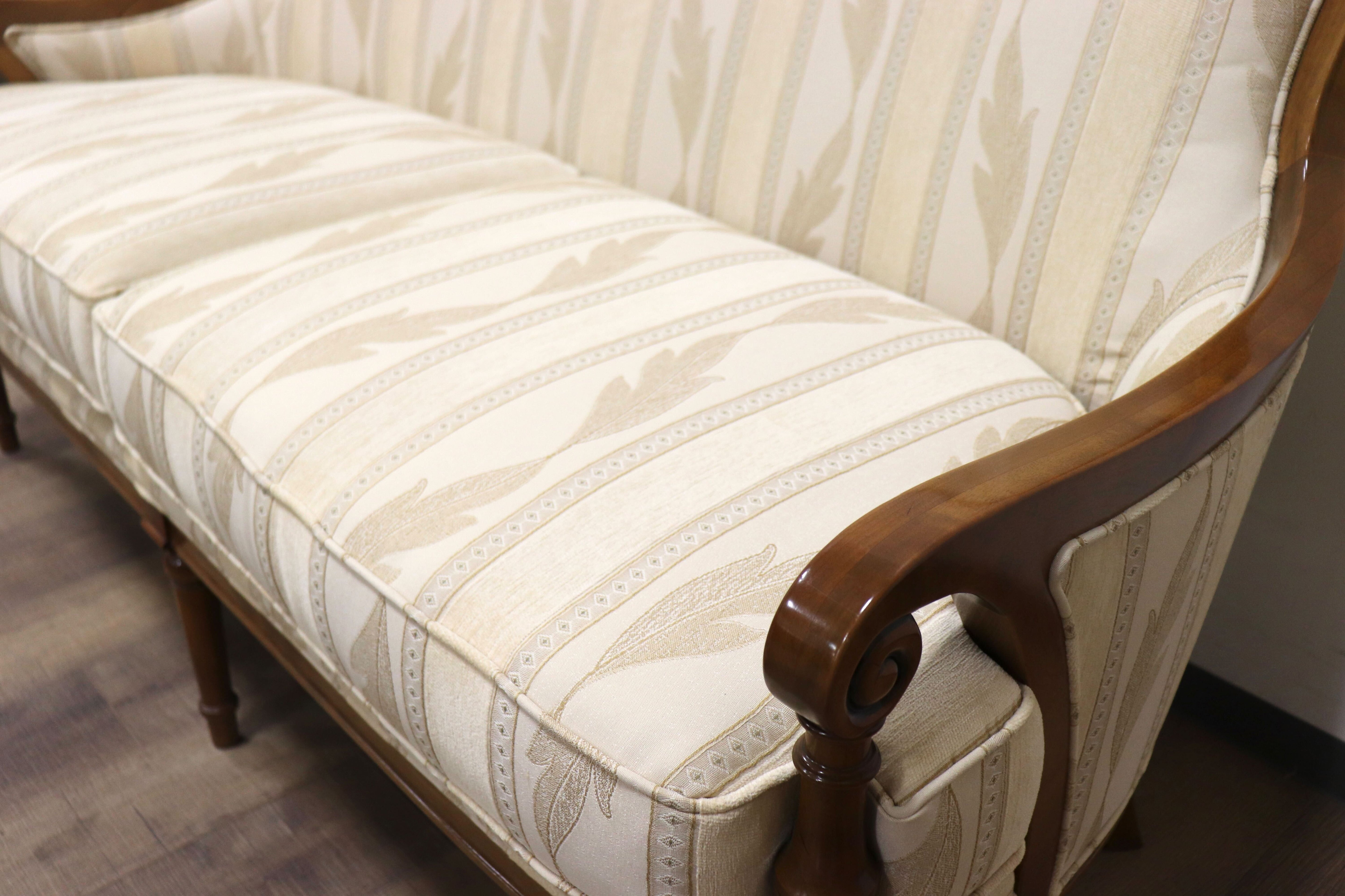 GMHS37B○domani / ドマーニ PROCEEDプロシード 2人掛けソファ ラブソファ ファブリック クラシック モダン カリモク最高峰 廃番 展示品