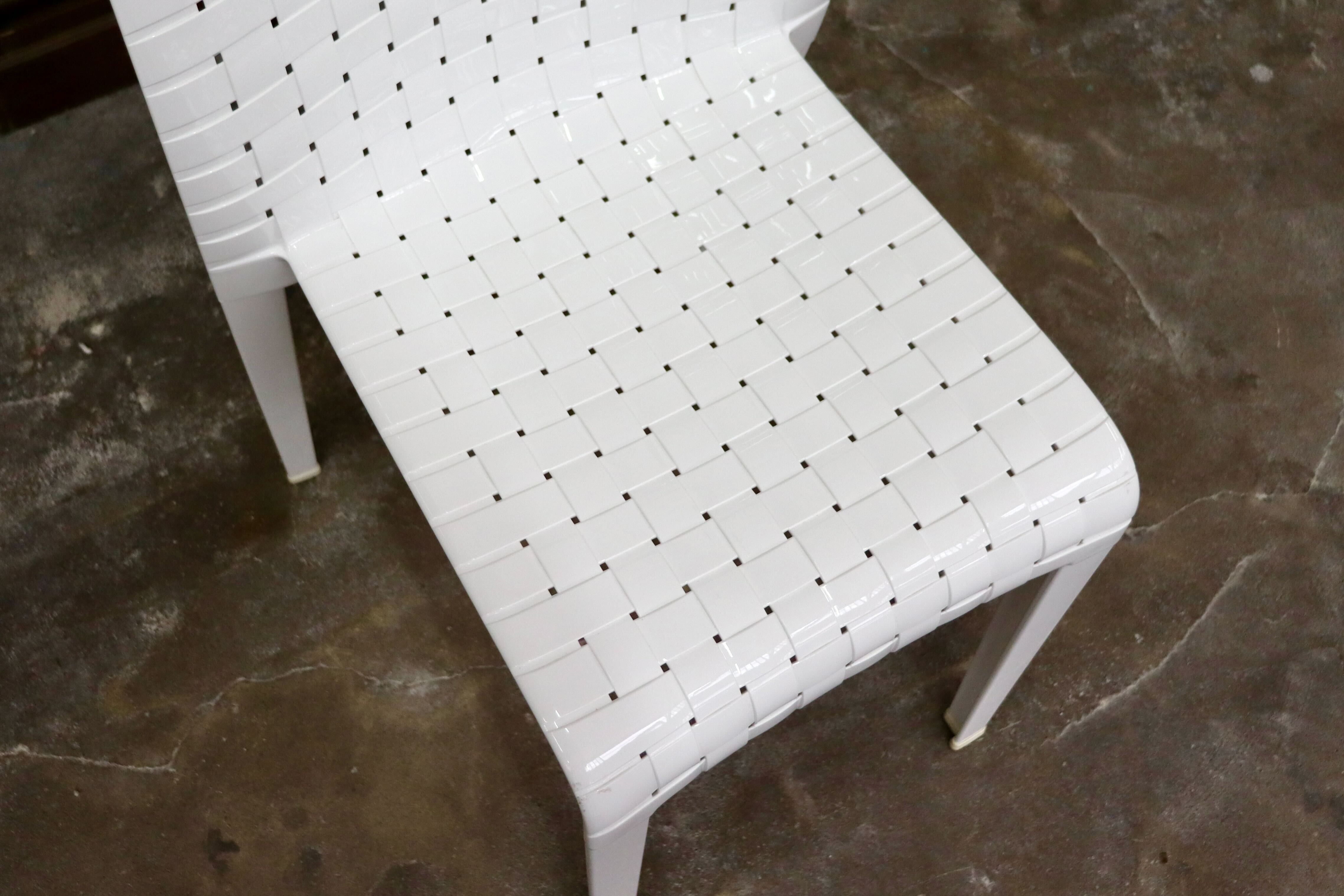 GMIK805○Kartell / カルテル AmiAmi アミアミ ダイニングチェア アームレスチェア ミィーティングチェア 椅子 ホワイト 廃盤品