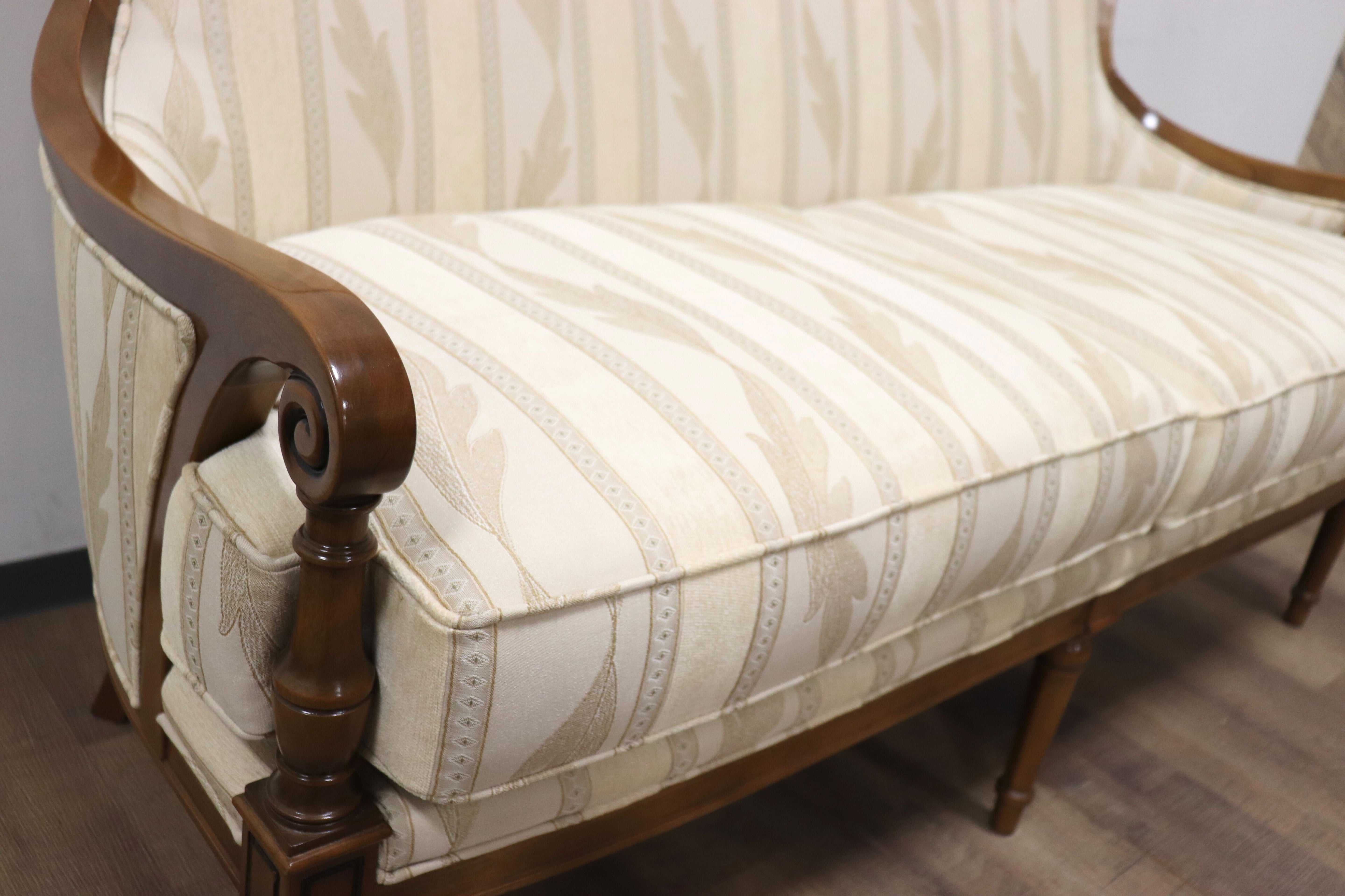 GMHS37B○domani / ドマーニ PROCEEDプロシード 2人掛けソファ ラブソファ ファブリック クラシック モダン カリモク最高峰 廃番 展示品