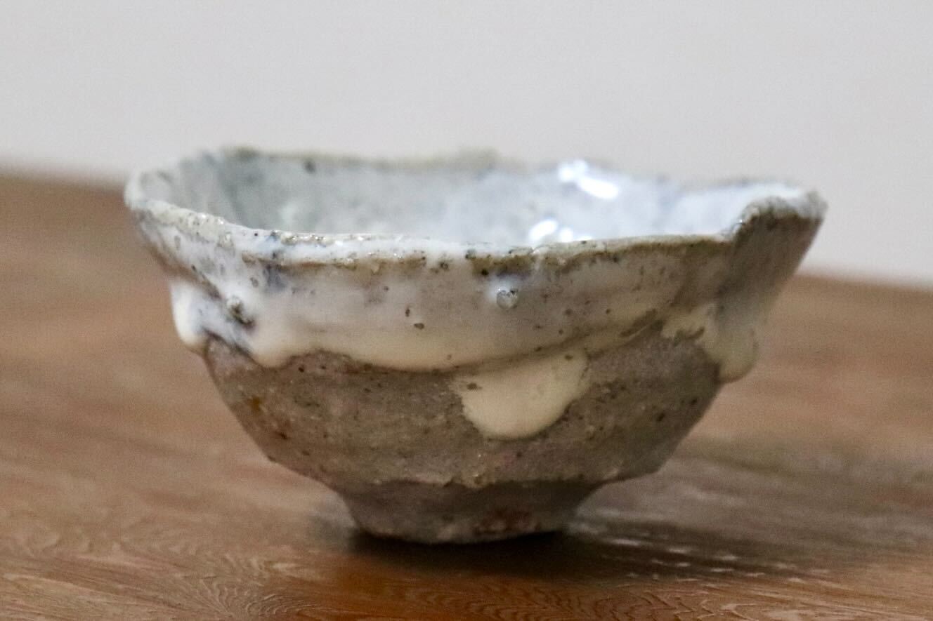 GMIO435D○千代市陶房 清水万佐年 丹波焼 ぐい呑み 酒器 伝統工芸 丹波篠山 未使用