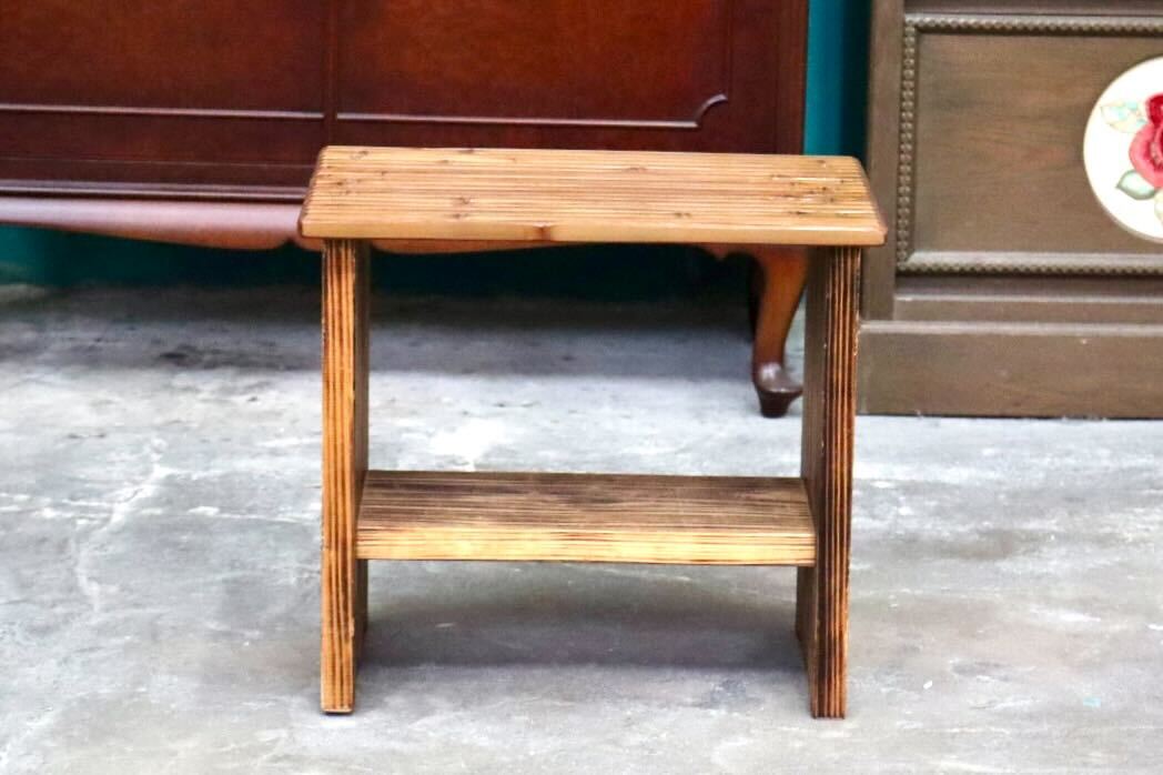 GMIH428A○梅里竹芸 Umezato Bamboo Craft 竹家具 スツール 椅子 踏み台 工芸品 バンブー 宮崎 高級 健康椅子