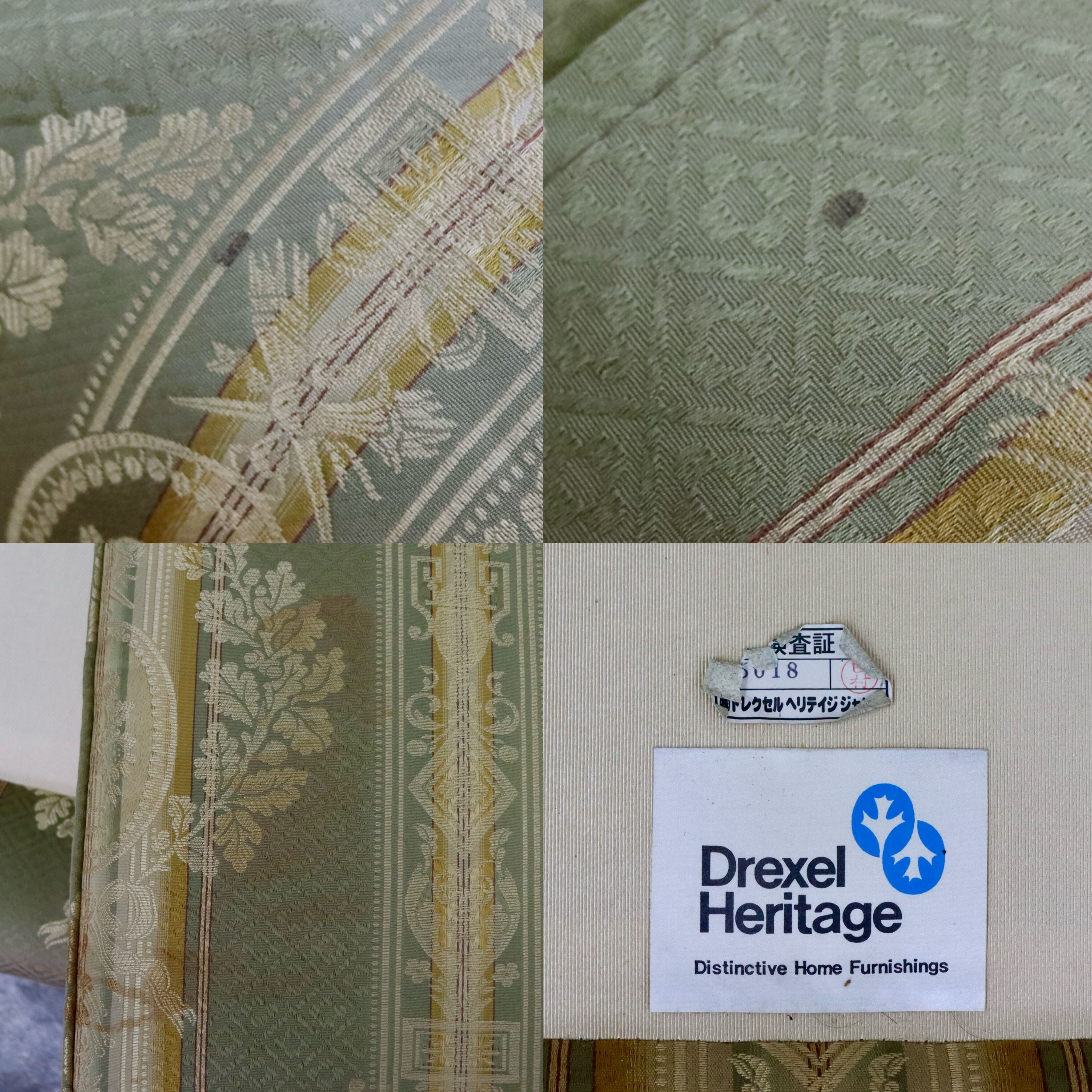 GMIK675A○DREXEL HERITAGE / ドレクセルヘリテイジ 2人掛けソファ ラブソファ 長椅子 ファブリック ヴィンテージ クラシック 高級家具