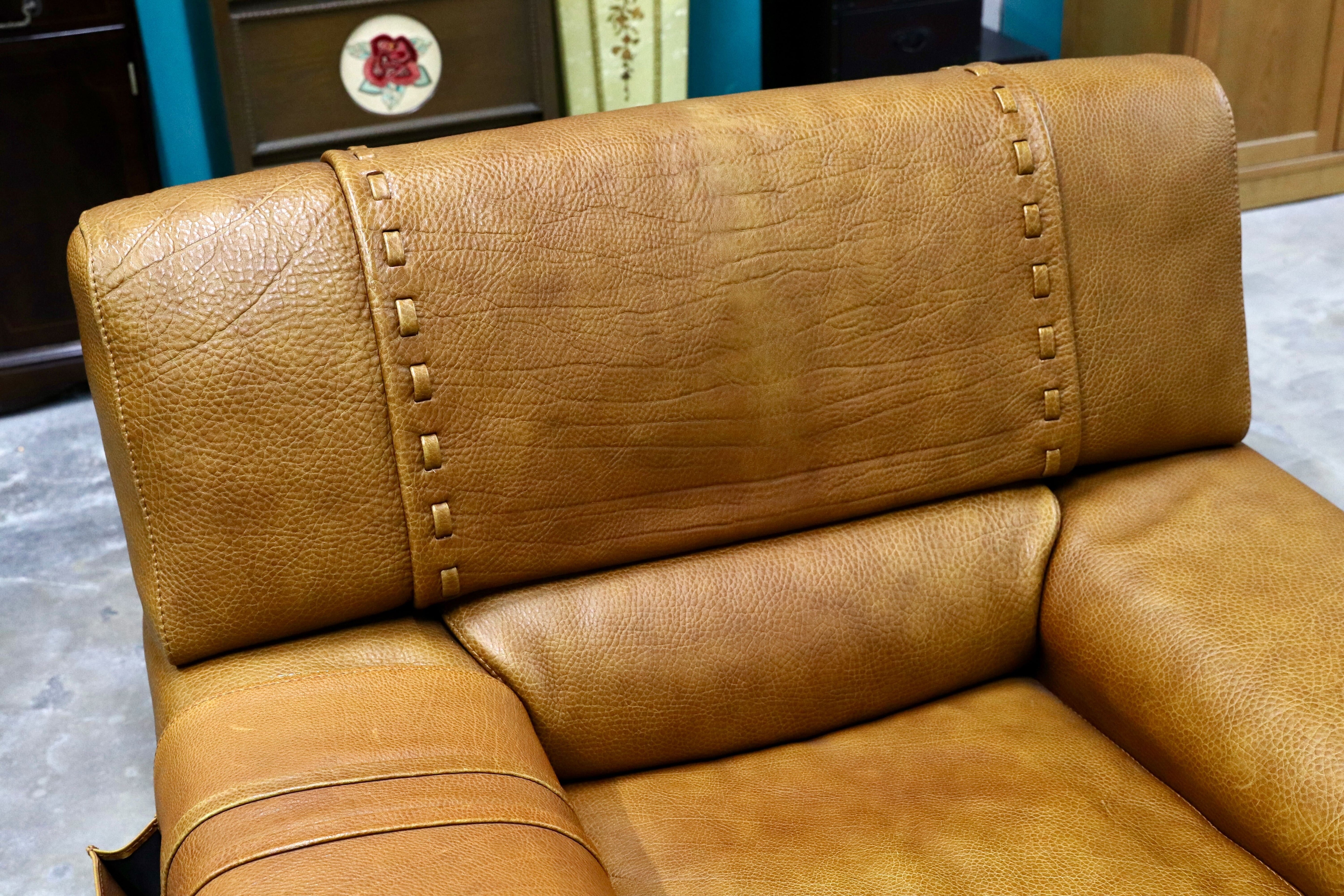 GMIK576C○formenti / フォルメンティ イタリア製 最高級 ラグジュアリー シングルソファ 厚手本革 ブラウン ユーロカーサ取扱 約70万