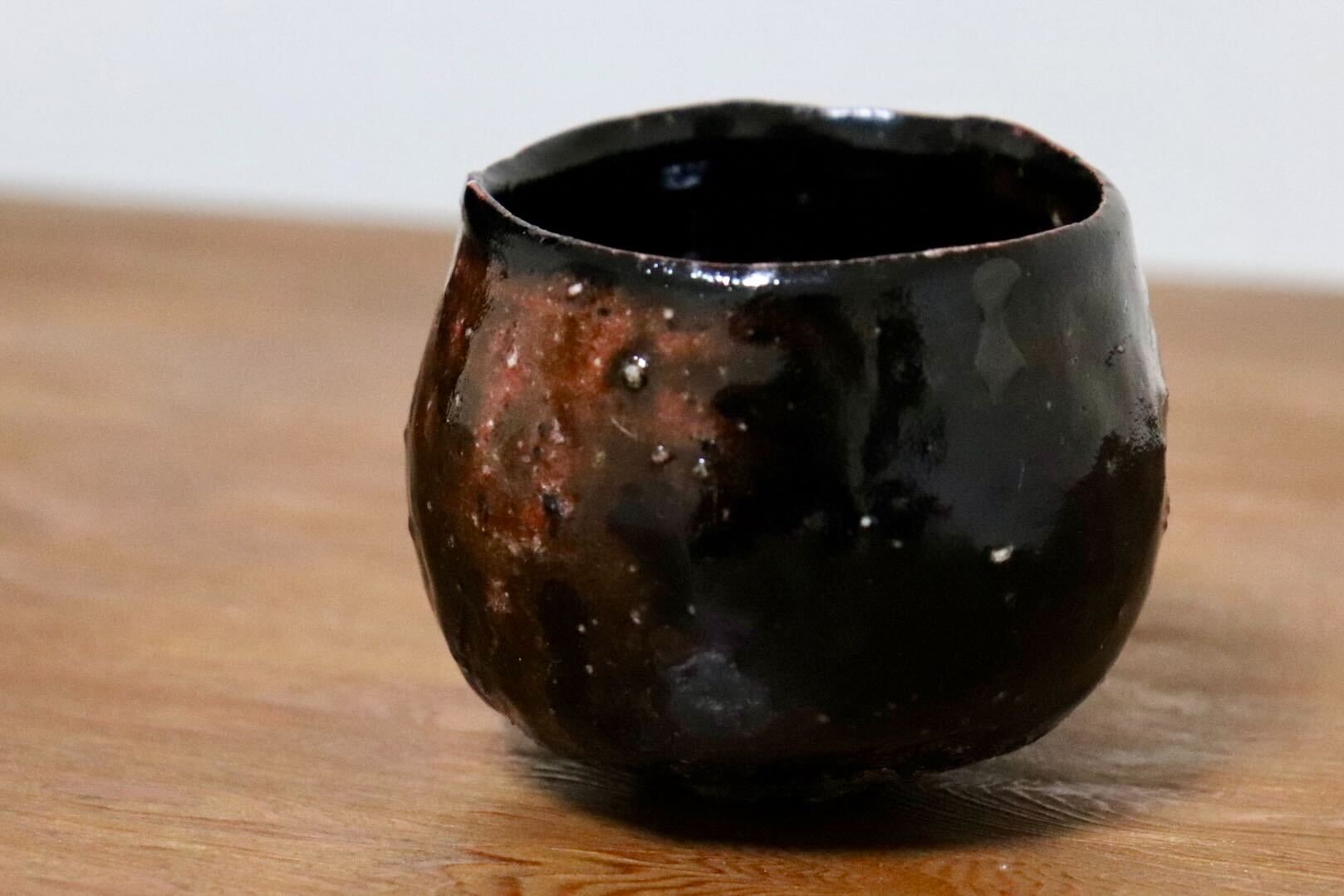 GMIO435E○千代市陶房 清水万佐年 丹波焼 ぐい呑み 酒器 伝統工芸 丹波篠山 未使用