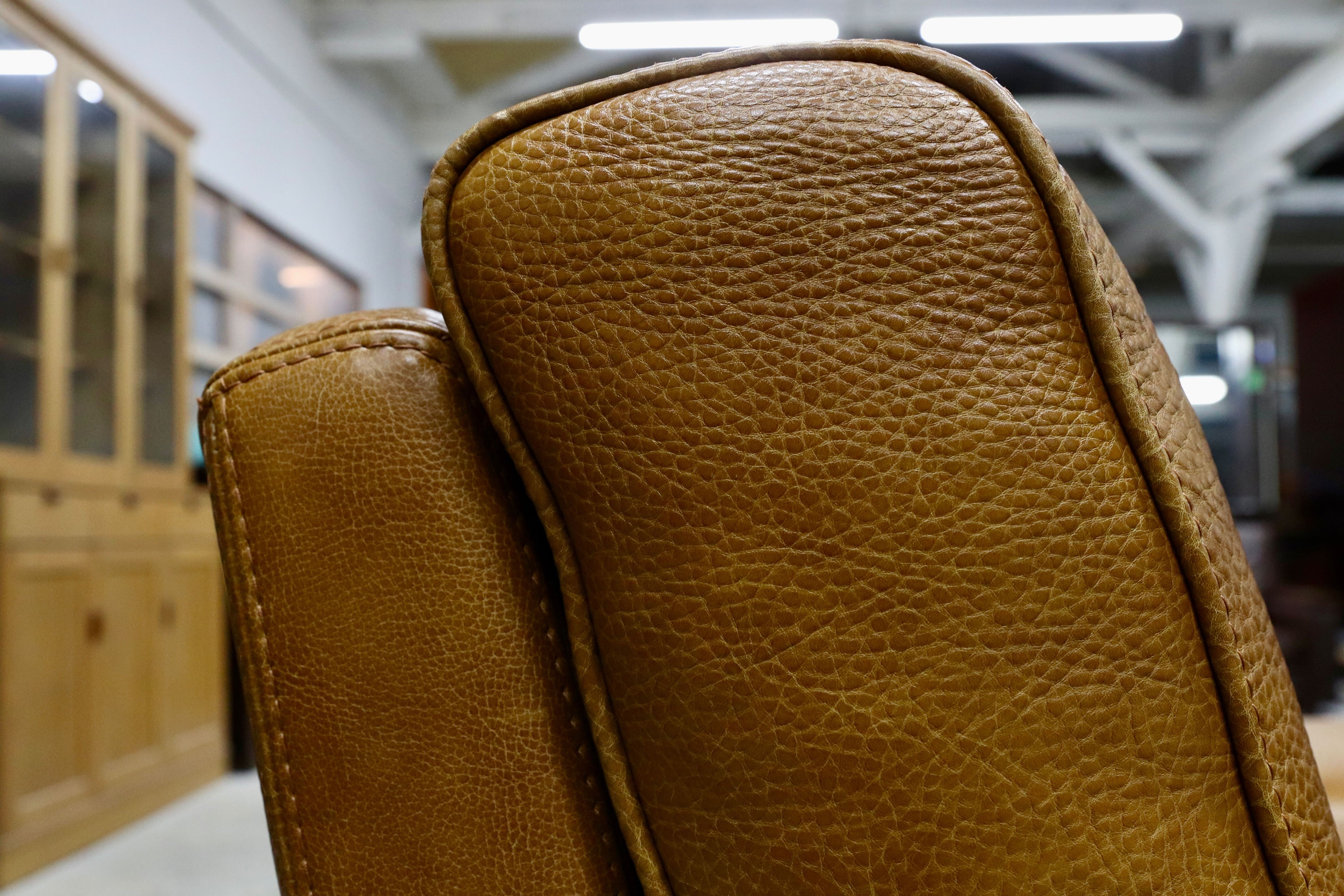 GMIK576C○formenti / フォルメンティ イタリア製 最高級 ラグジュアリー シングルソファ 厚手本革 ブラウン ユーロカーサ取扱 約70万