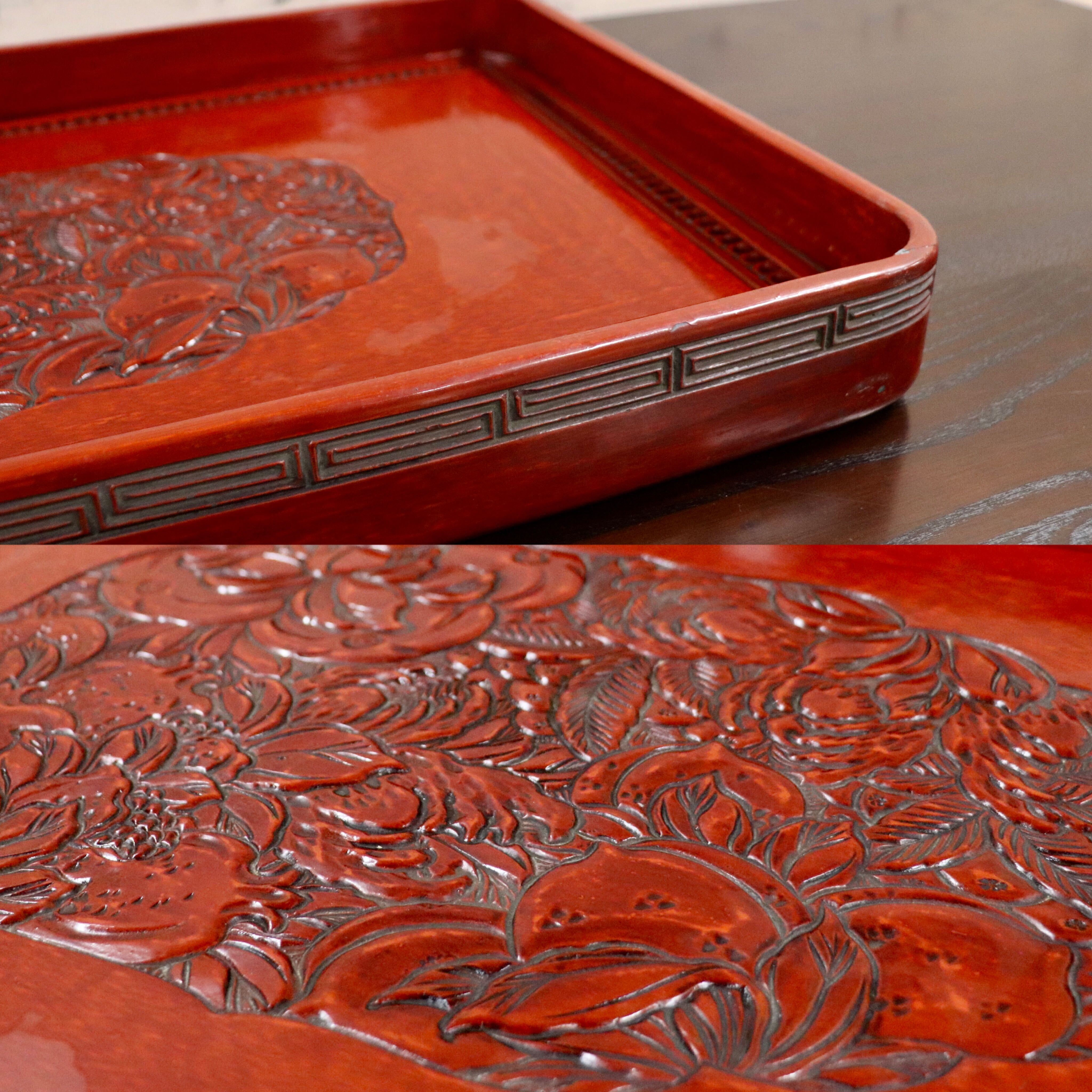 GMHS461○お盆 和盆 角盆 長方盆 四方盆 木彫り 花器 盆栽 飾り台 和室 古民家 アンティーク