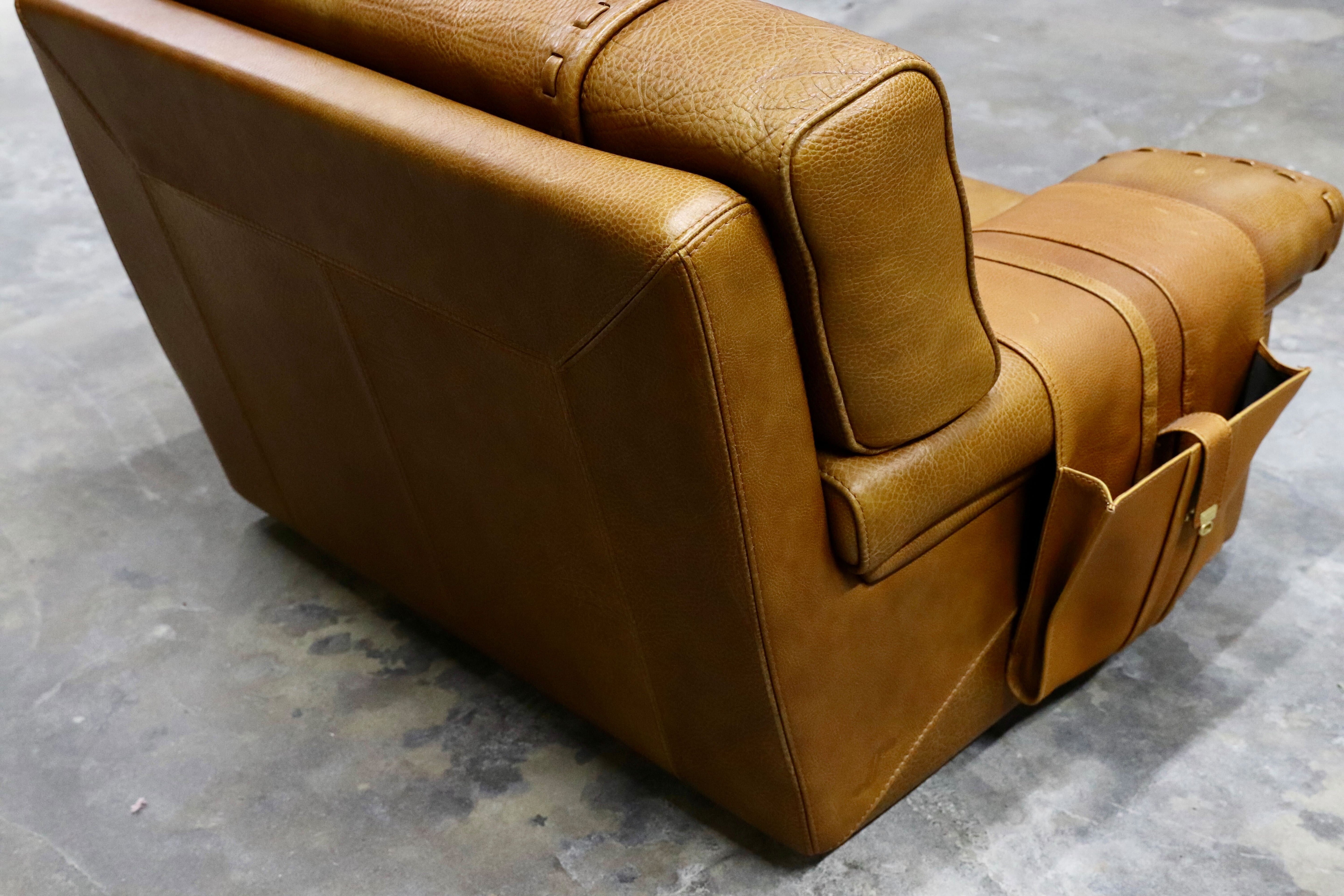 GMIK576C○formenti / フォルメンティ イタリア製 最高級 ラグジュアリー シングルソファ 厚手本革 ブラウン ユーロカーサ取扱 約70万