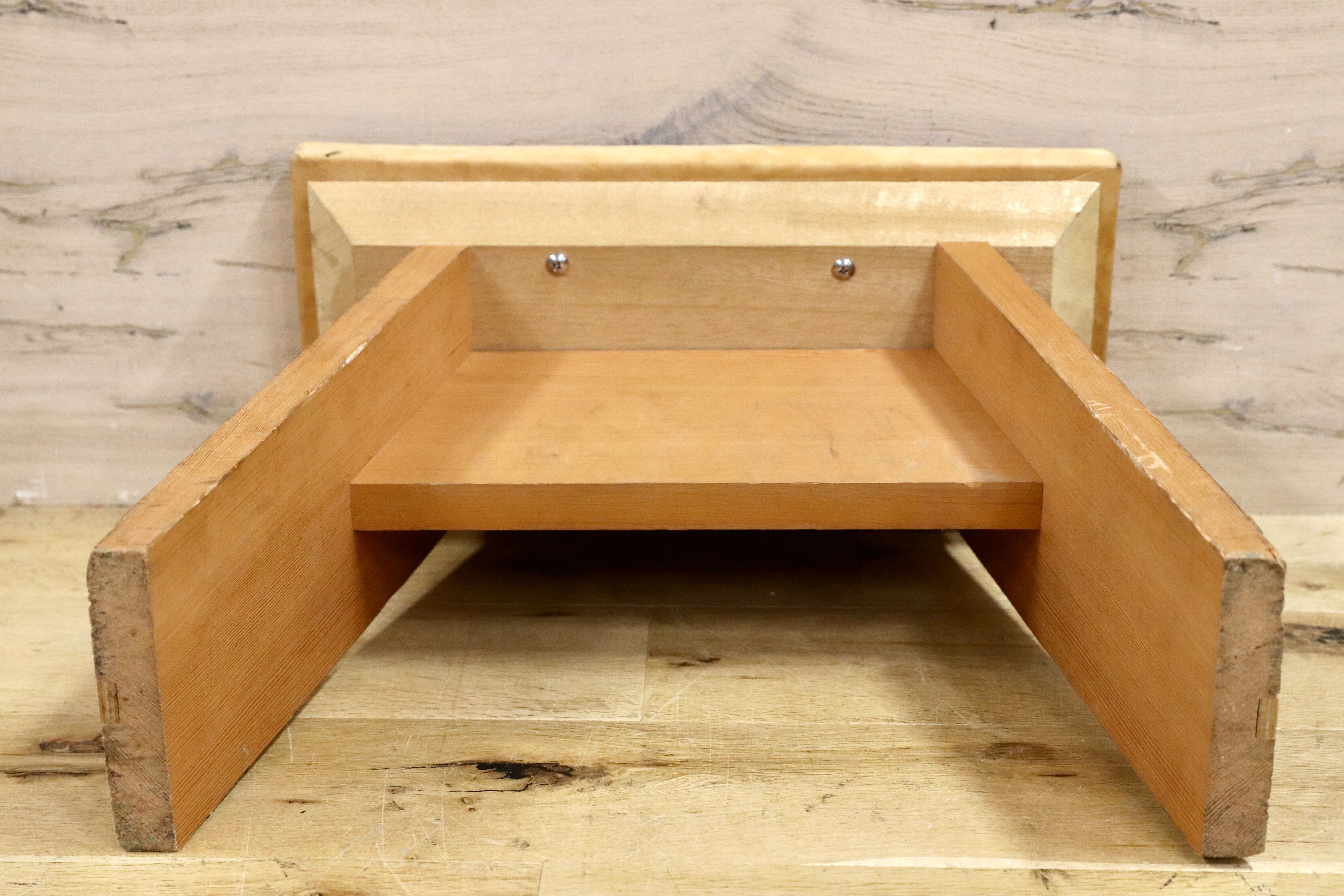 GMHS66○アンティーク スツール 椅子 革張り ヌメ革 オブジェ インテリア