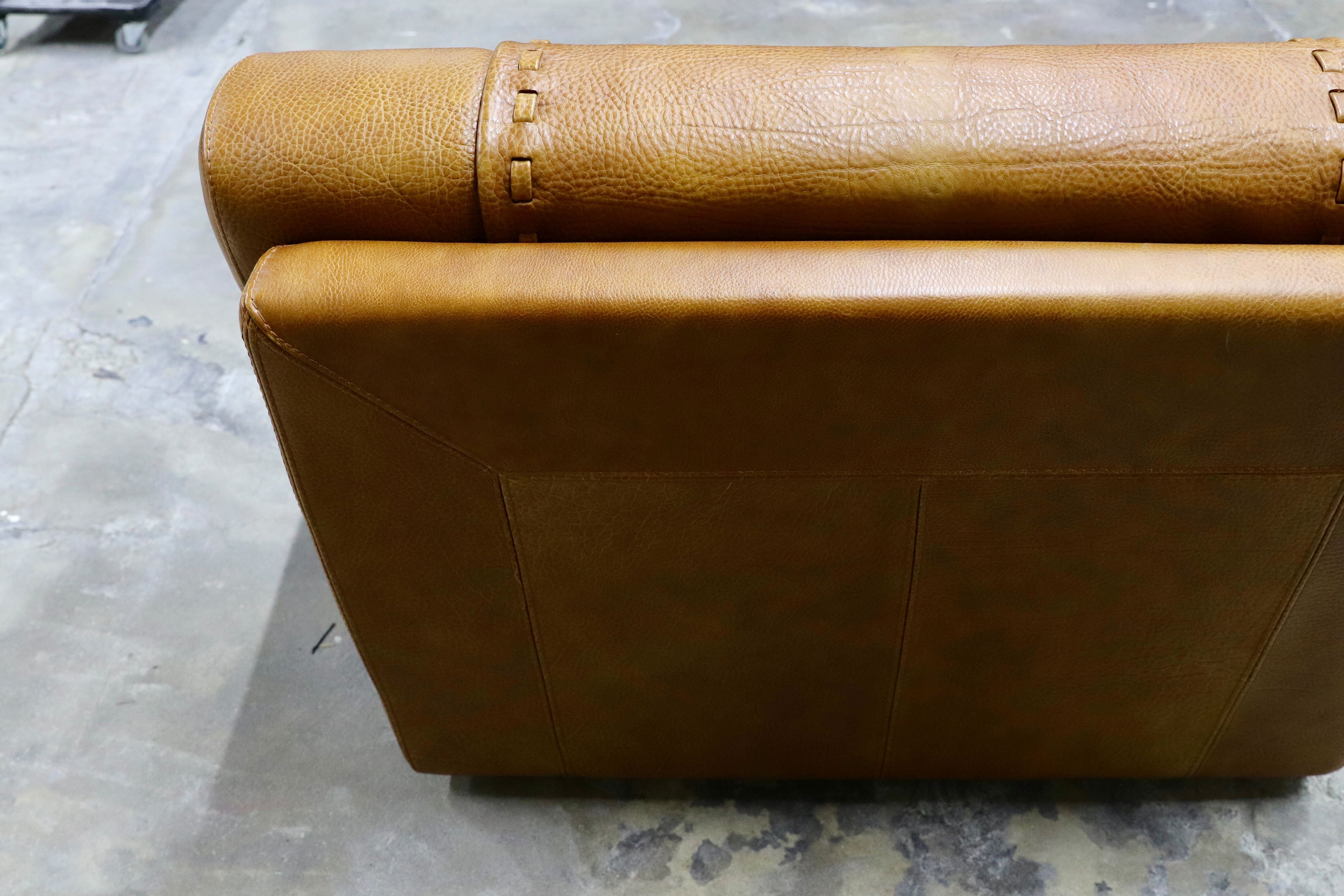 GMIK576C○formenti / フォルメンティ イタリア製 最高級 ラグジュアリー シングルソファ 厚手本革 ブラウン ユーロカーサ取扱 約70万