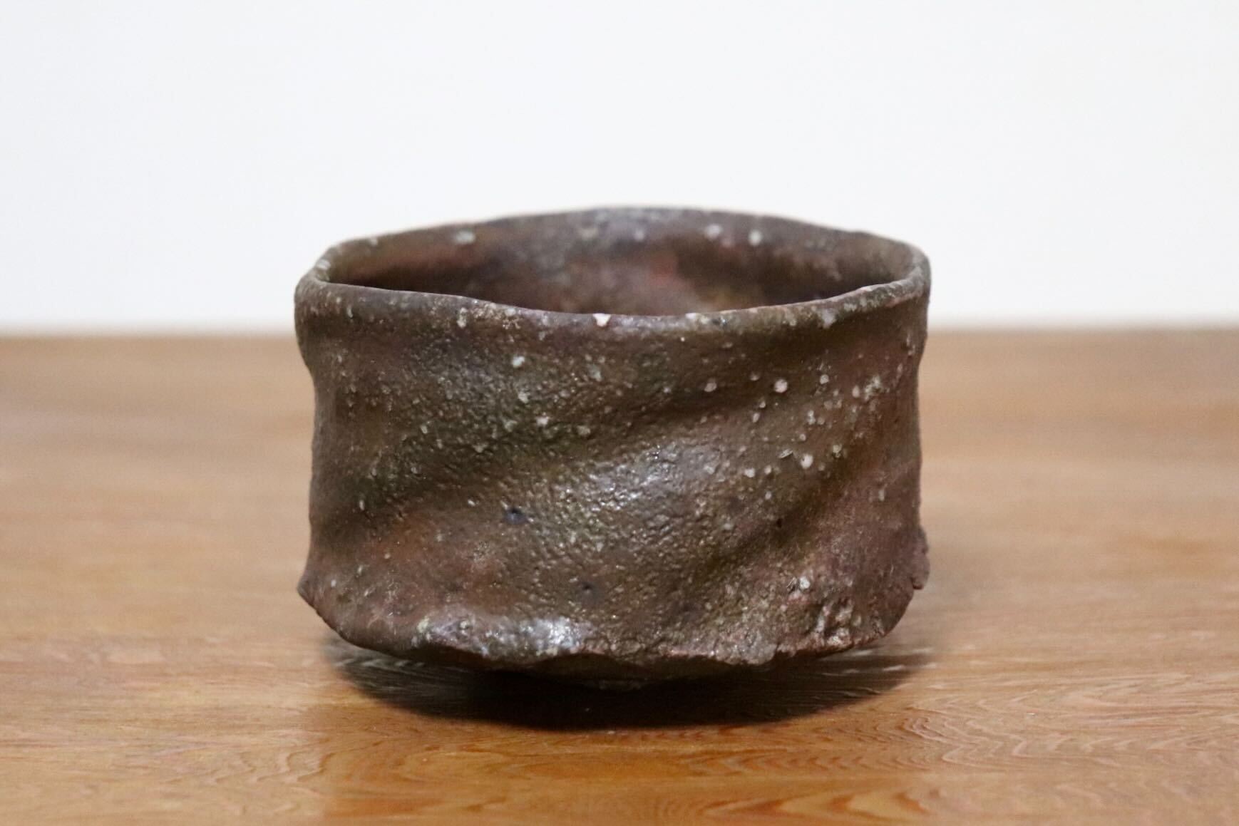 GMIO435F○千代市陶房 清水万佐年 丹波焼 ぐい呑み 酒器 伝統工芸 丹波篠山 未使用