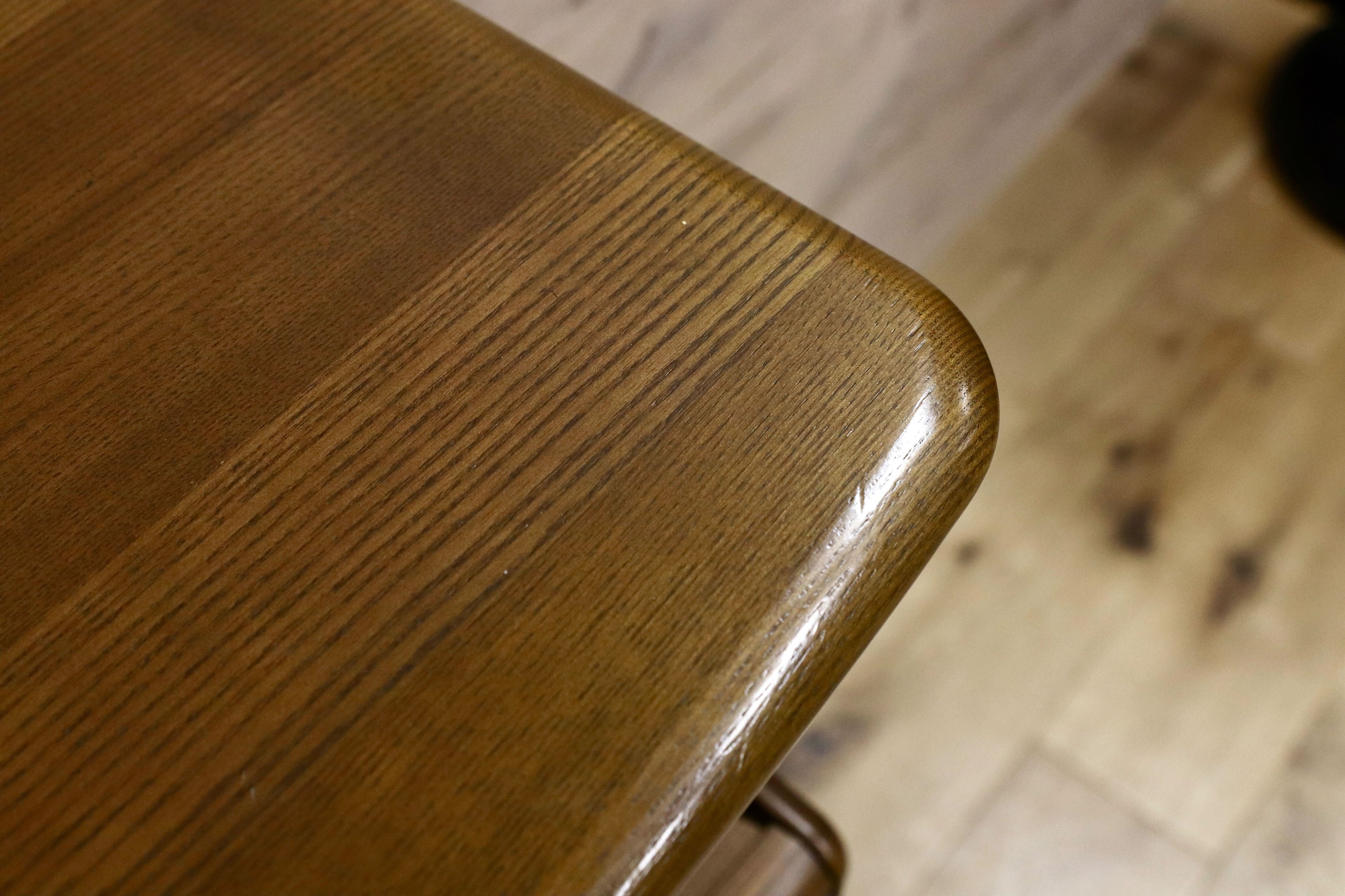 GMHK77○karimoku / カリモク 電話台 FAX台 リビング収納 小物入れ チェスト レトロ 国産家具