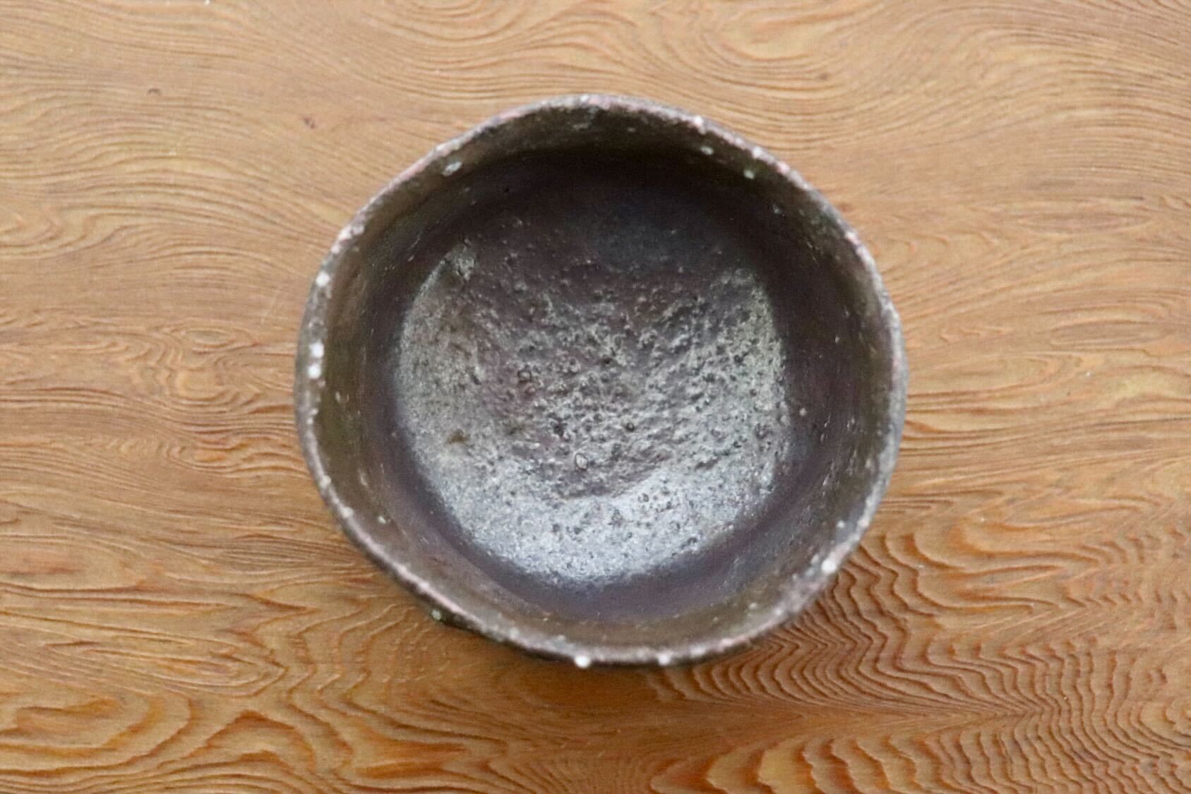 GMIO435F○千代市陶房 清水万佐年 丹波焼 ぐい呑み 酒器 伝統工芸 丹波篠山 未使用