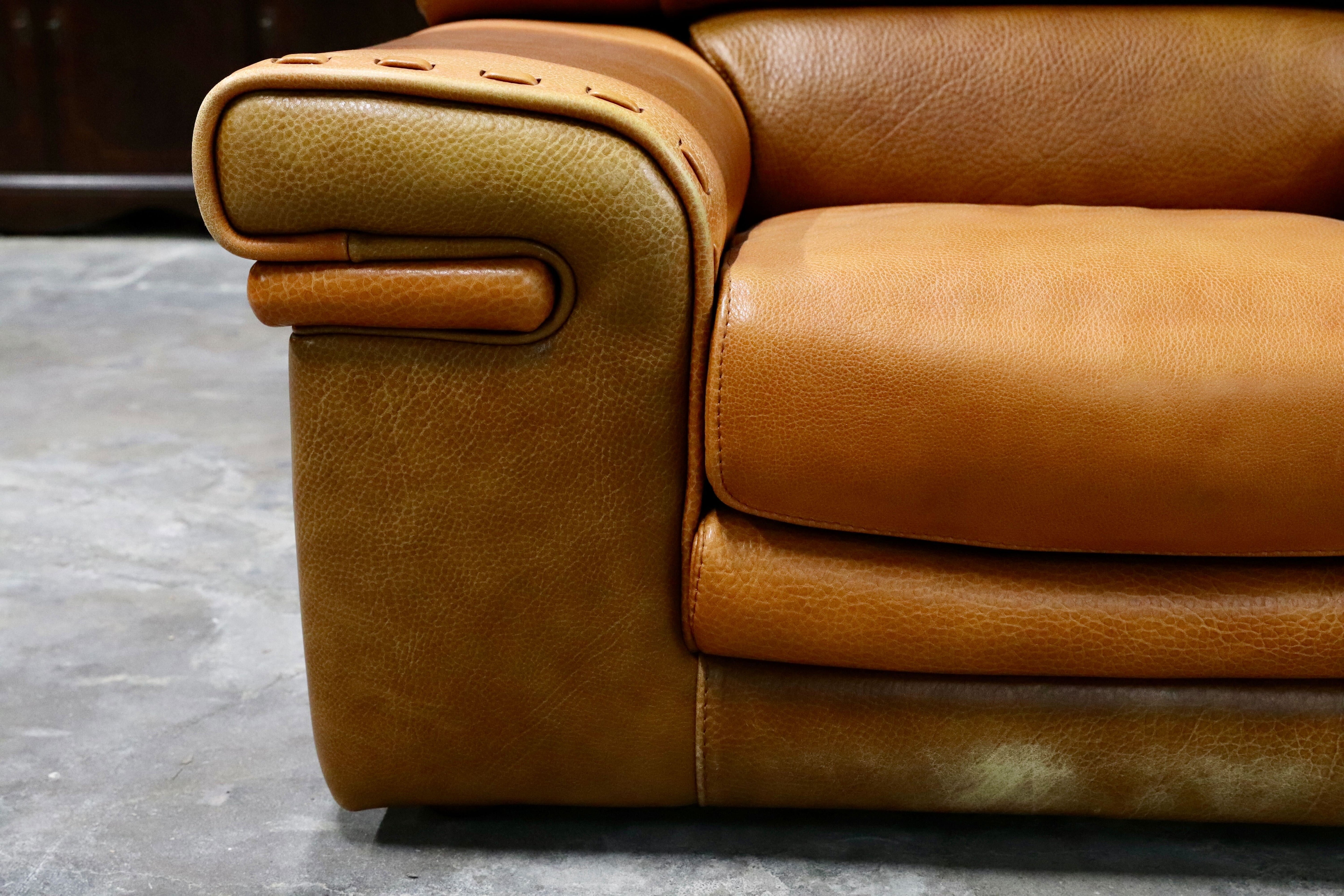 GMIK576D○formenti / フォルメンティ イタリア製 最高級 ラグジュアリー シングルソファ 厚手本革 ブラウン ユーロカーサ取扱 約70万