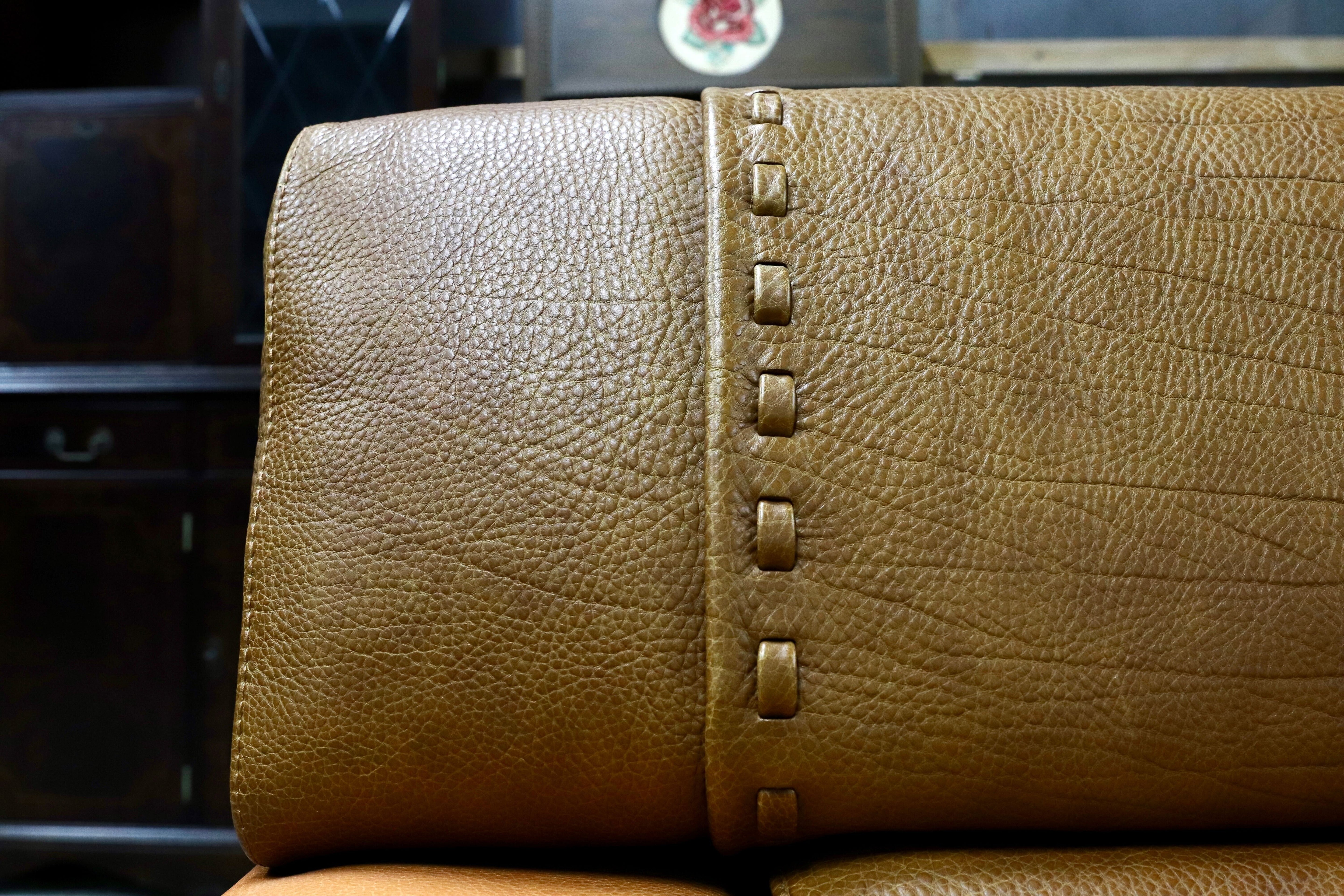 GMIK576D○formenti / フォルメンティ イタリア製 最高級 ラグジュアリー シングルソファ 厚手本革 ブラウン ユーロカーサ取扱 約70万