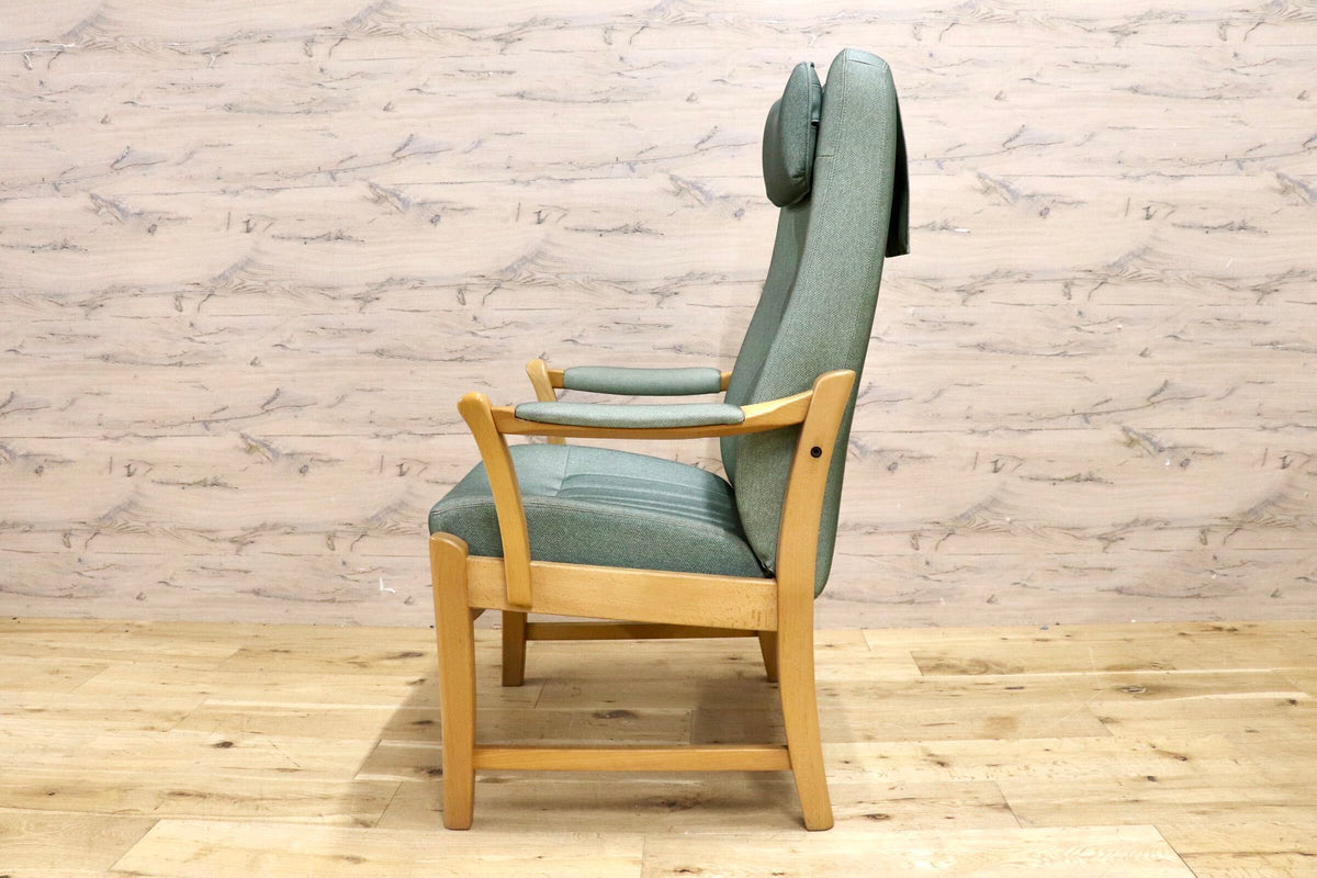 GMJH342◯Farstrup Mobler / ファストルプ モブラー Cantate カンタータ リクライニングチェア オットマン 北欧 PARAMOUNT BED 98 稀少