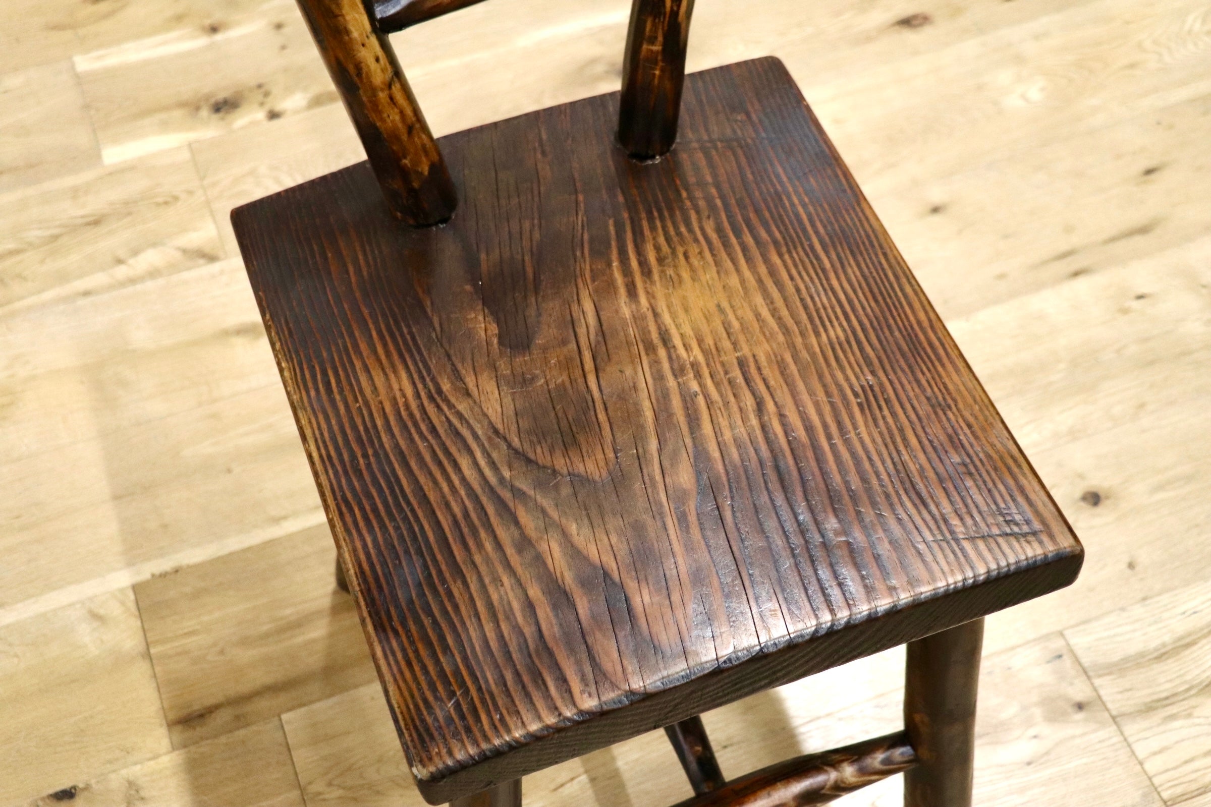 GMJK206D○COLONY HOUSE / コロニーハウス ダイニングチェア 食卓椅子 アームレスチェア カントリー アンティーク 木製家具 2脚セット