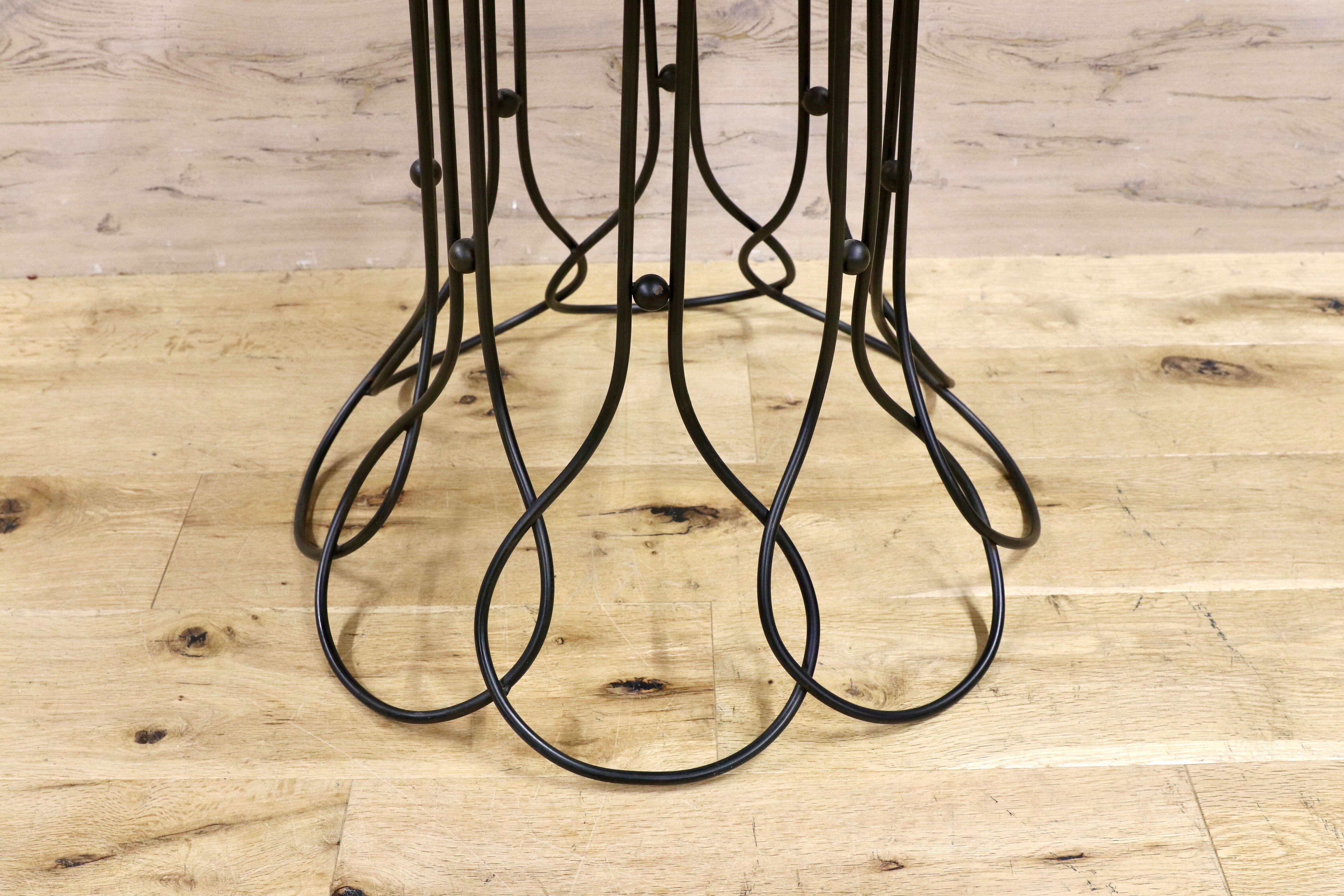 GMHS52A○トスカーナモデル メタルチェア 輸入家具 ヴィンテージ 回転チェア サイドチェア 店舗什器 インテリア オブジェ 合皮 約7.6万