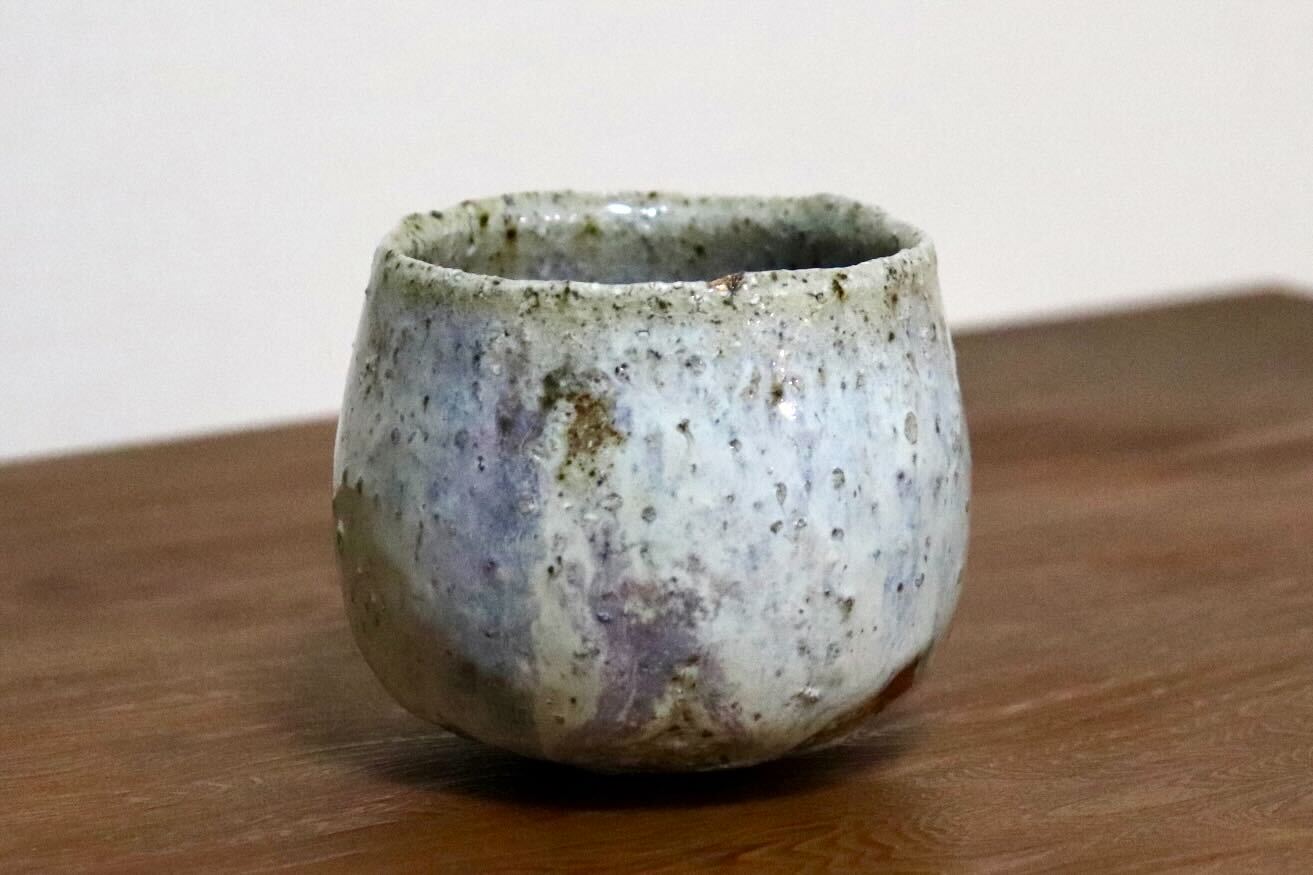 GMIO435G○千代市陶房 清水万佐年 丹波焼 ぐい呑み 酒器 伝統工芸 丹波篠山 未使用