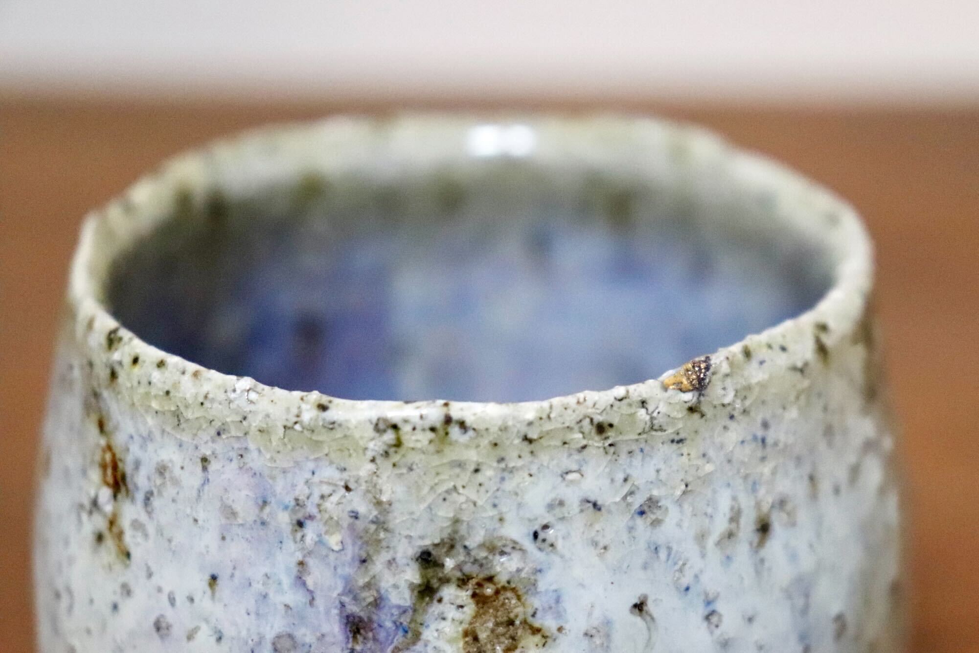 GMIO435G○千代市陶房 清水万佐年 丹波焼 ぐい呑み 酒器 伝統工芸 丹波篠山 未使用