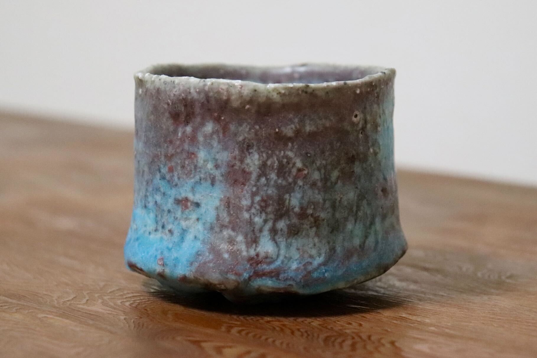 GMIO435H○千代市陶房 清水万佐年 丹波焼 ぐい呑み 酒器 伝統工芸 丹波篠山 未使用