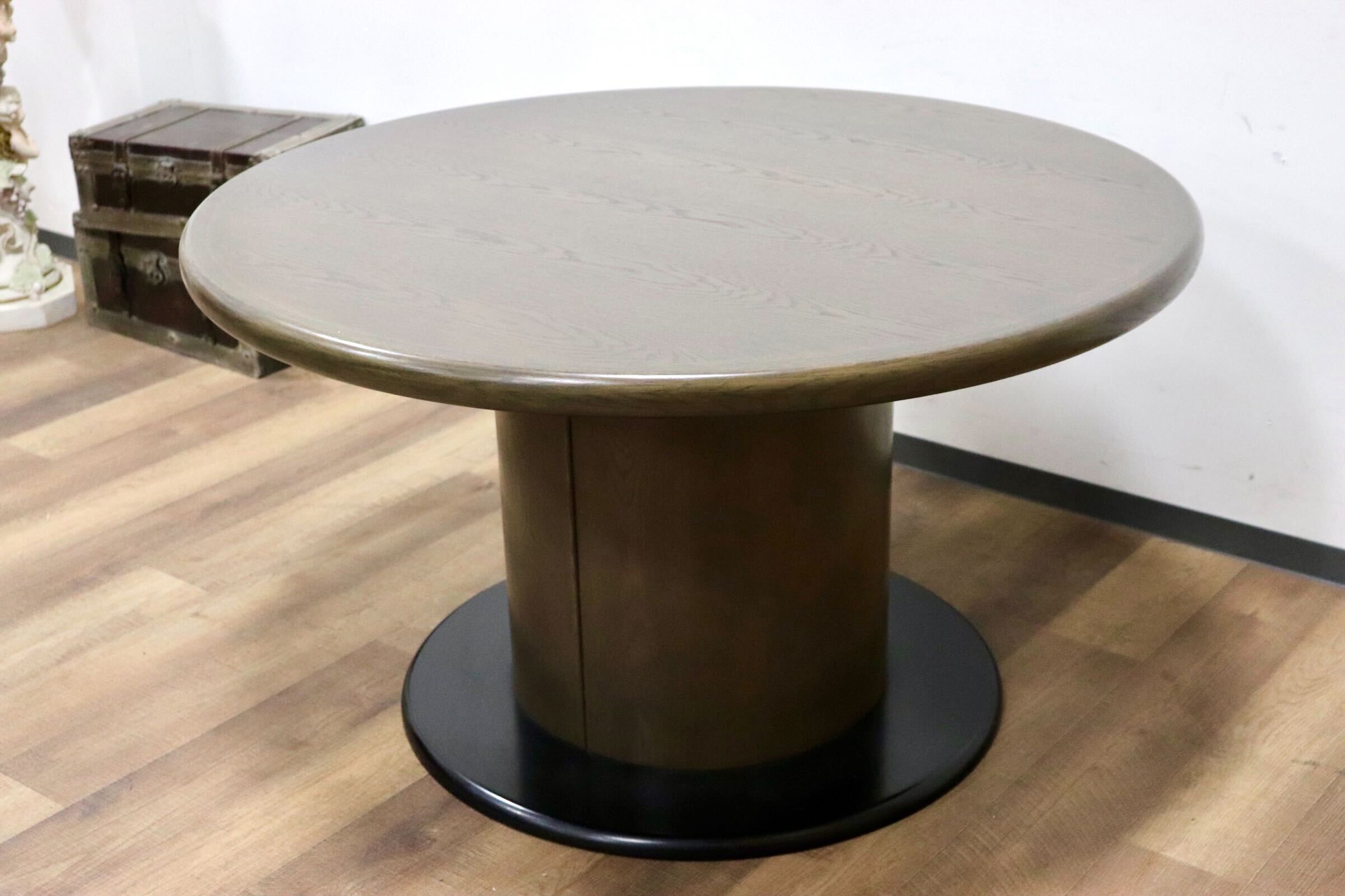 GMHK24○Chitano / チターノ ダイニングテーブル 食卓テーブル ラウンドテーブル 丸テーブル オーク材 カフェ カントリー モダン karimoku
