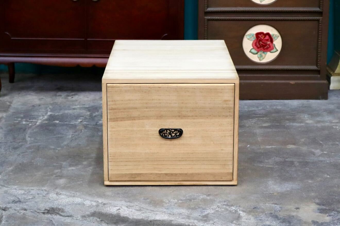 GMIH371B○桐箪笥 チェスト 収納家具 和家具 引き出し 金具 押入れ クローゼット シンプル