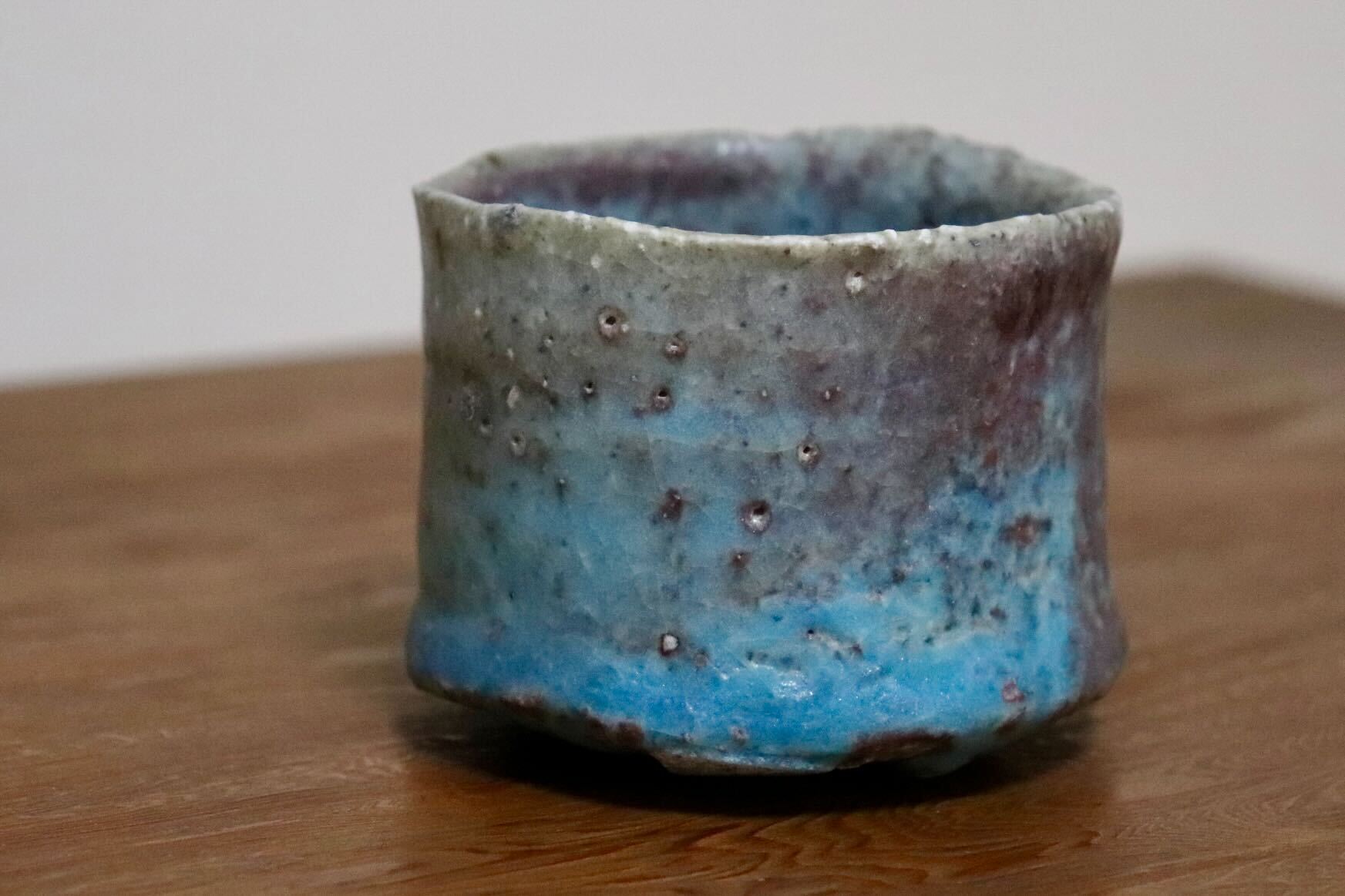 GMIO435H○千代市陶房 清水万佐年 丹波焼 ぐい呑み 酒器 伝統工芸 丹波篠山 未使用