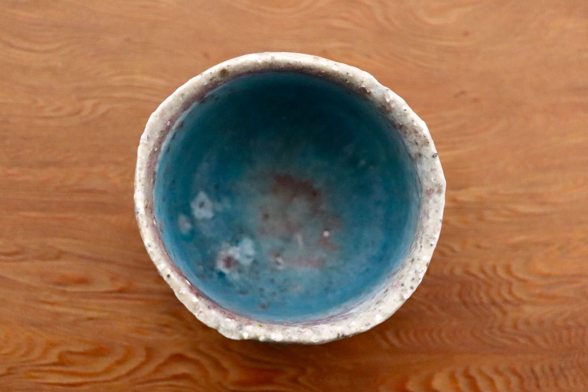 GMIO435H○千代市陶房 清水万佐年 丹波焼 ぐい呑み 酒器 伝統工芸 丹波篠山 未使用