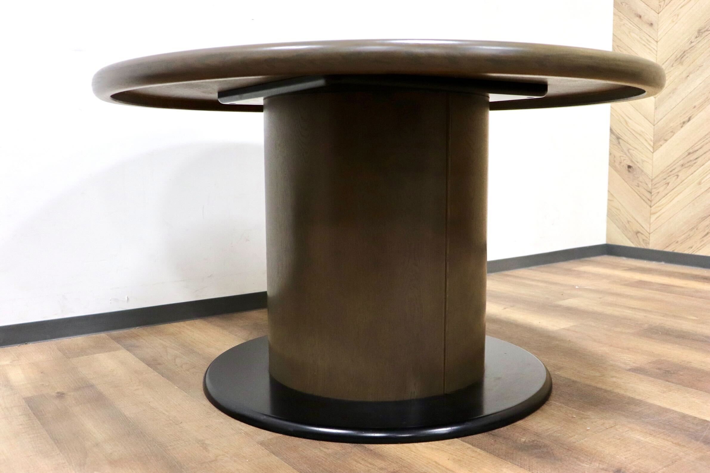 GMHK24○Chitano / チターノ ダイニングテーブル 食卓テーブル ラウンドテーブル 丸テーブル オーク材 カフェ カントリー モダン karimoku