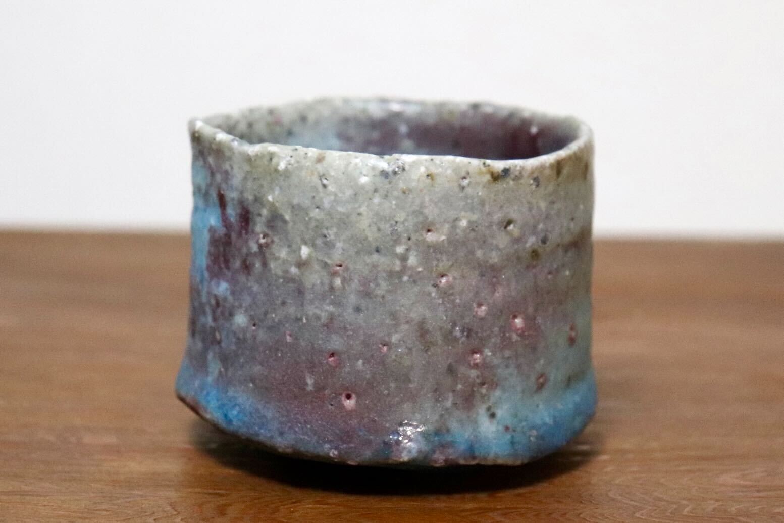 GMIO435H○千代市陶房 清水万佐年 丹波焼 ぐい呑み 酒器 伝統工芸 丹波篠山 未使用