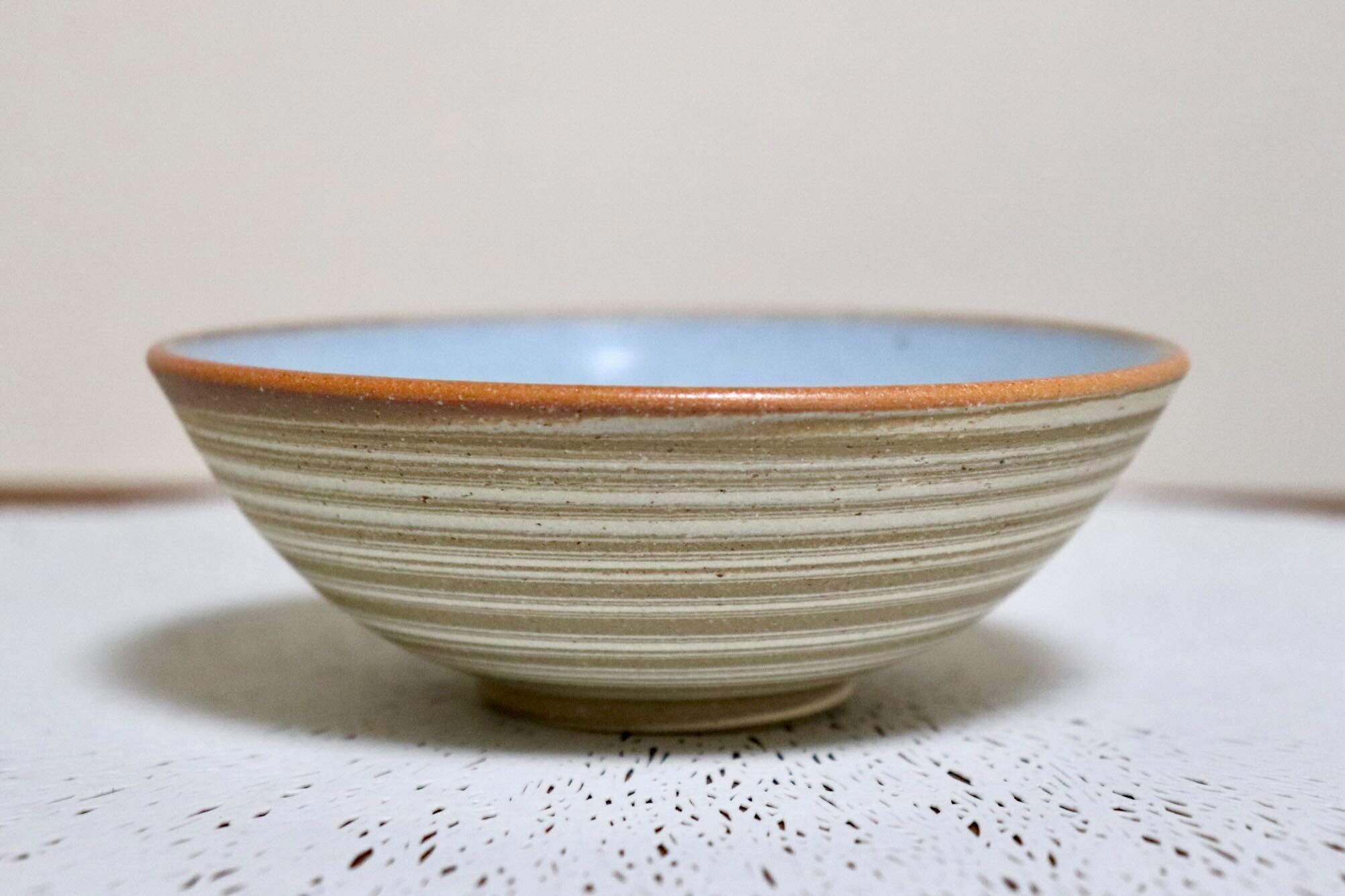 GMIO452B○千代市陶房 清水万佐年 丹波焼 ごはん茶碗 鉢 陶器 丹波篠山 伝統工芸 未使用