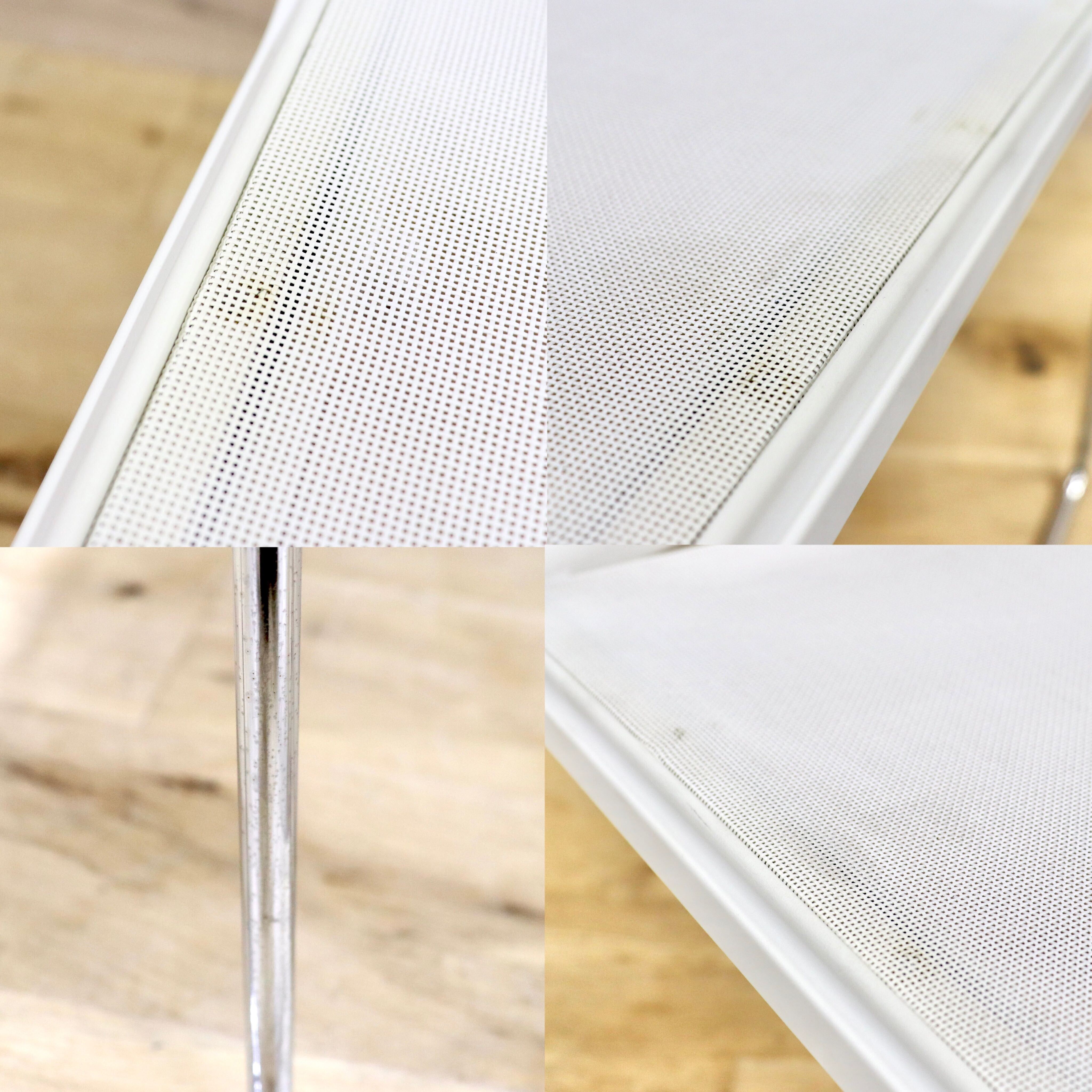 GMHF41B○wilkhahn / ウィルクハーン 230 range alineダイニングチェア 椅子 2脚セット スタッキング ホワイト メッシュ 16.4万