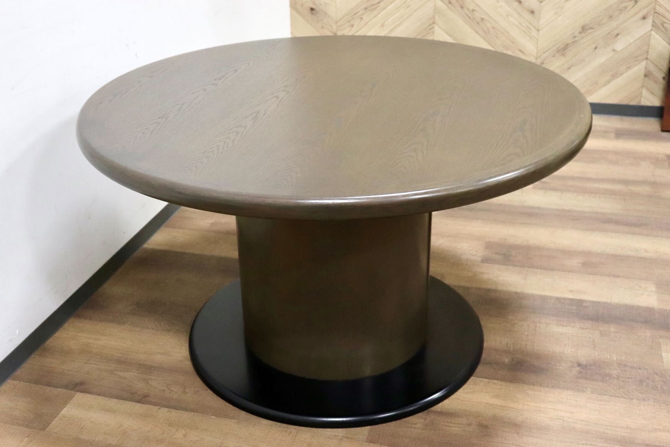 GMHK24○Chitano / チターノ ダイニングテーブル 食卓テーブル ラウンドテーブル 丸テーブル オーク材 カフェ カントリー モダン karimoku