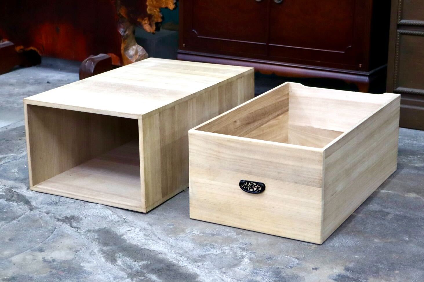 GMIH371C○桐箪笥 チェスト 収納家具 和家具 引き出し 金具 押入れ クローゼット シンプル