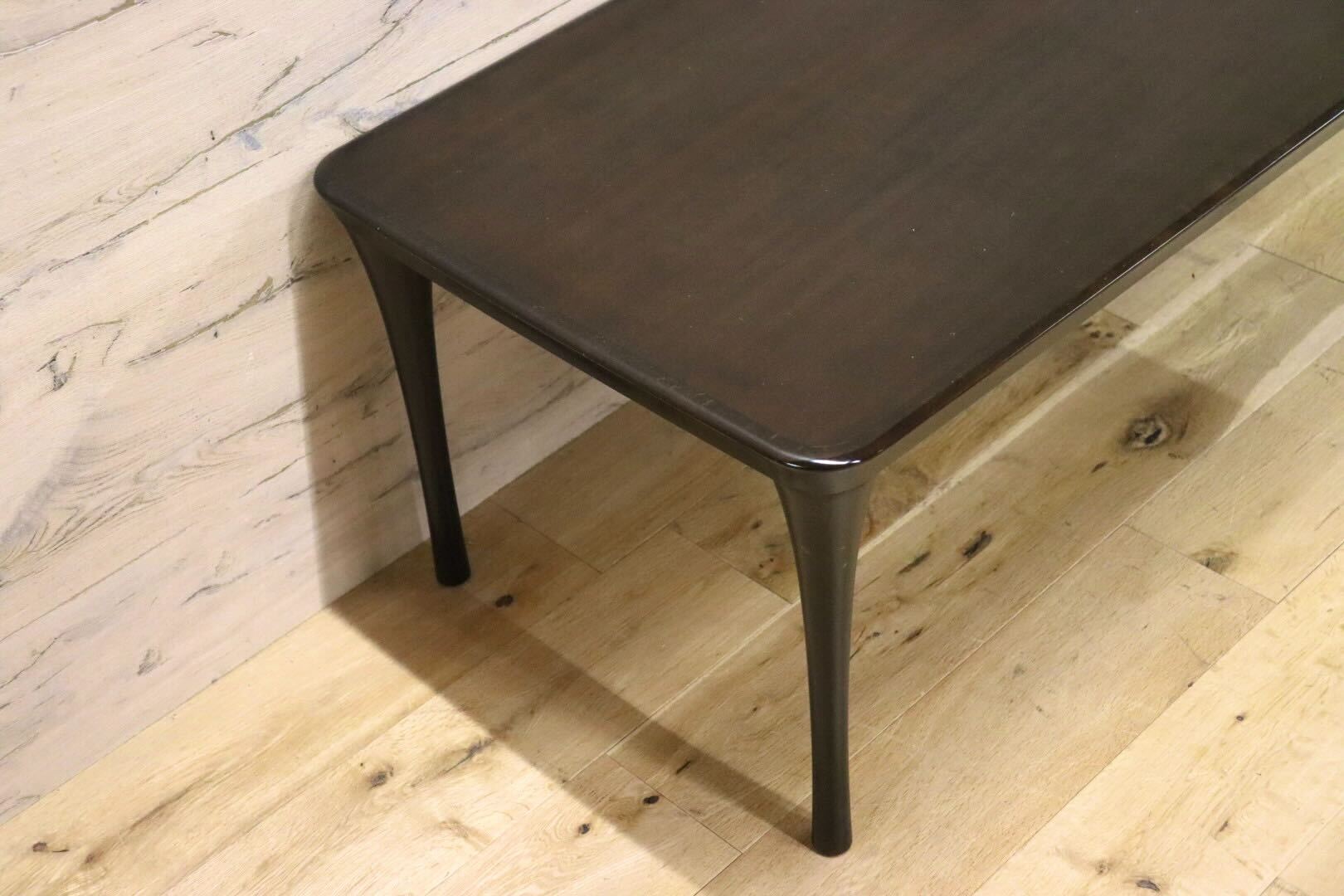 GMGK399○karimoku / カリモク TE4710 センターテーブル ローテーブル リビングテーブル コーヒーテーブル 応接 ダークブラウン 国産家具