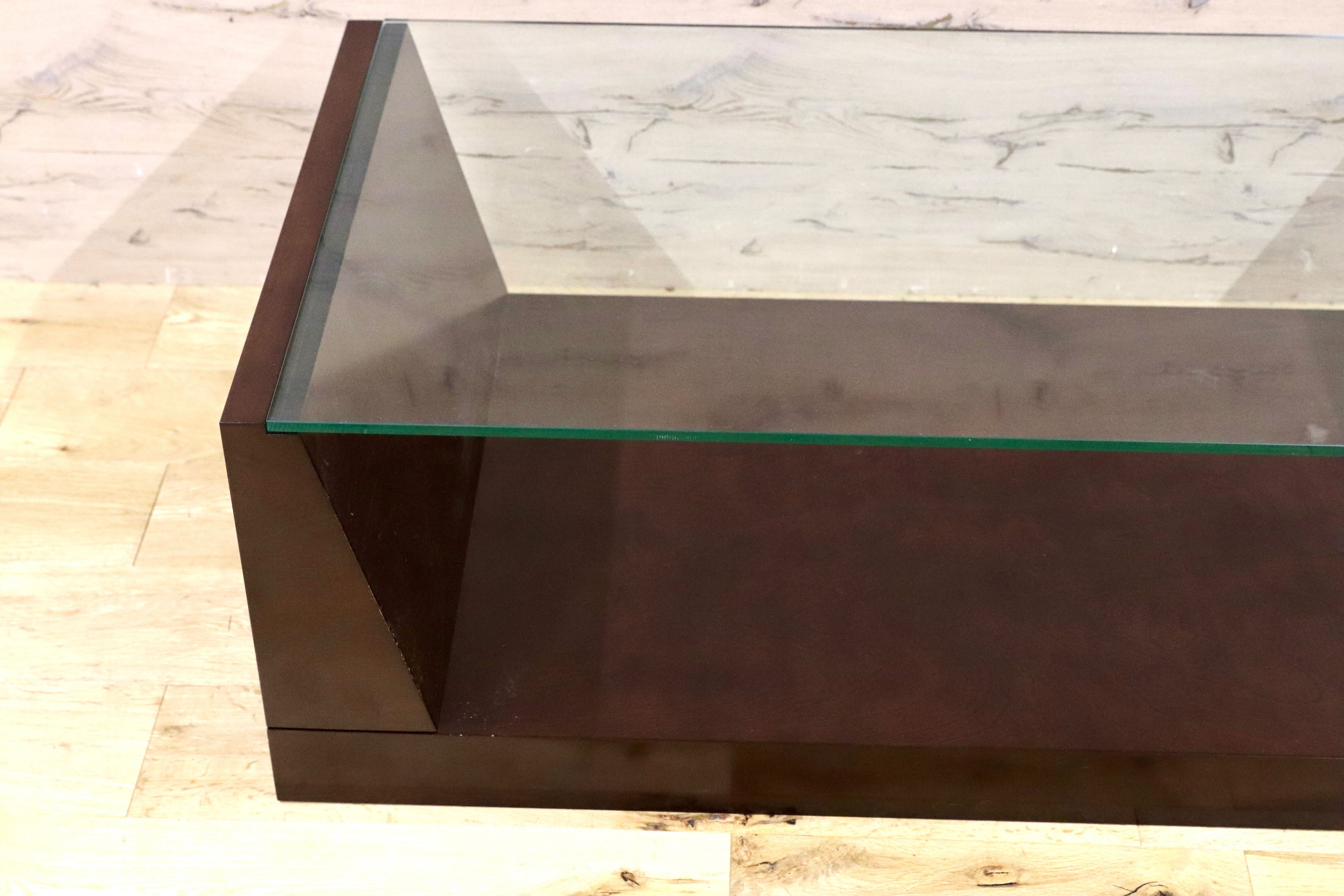 GMHK44○モリシゲ / MORISHIGE トリム センターテーブル リビングテーブル 応接 机 ガラステーブル IDC大塚家具