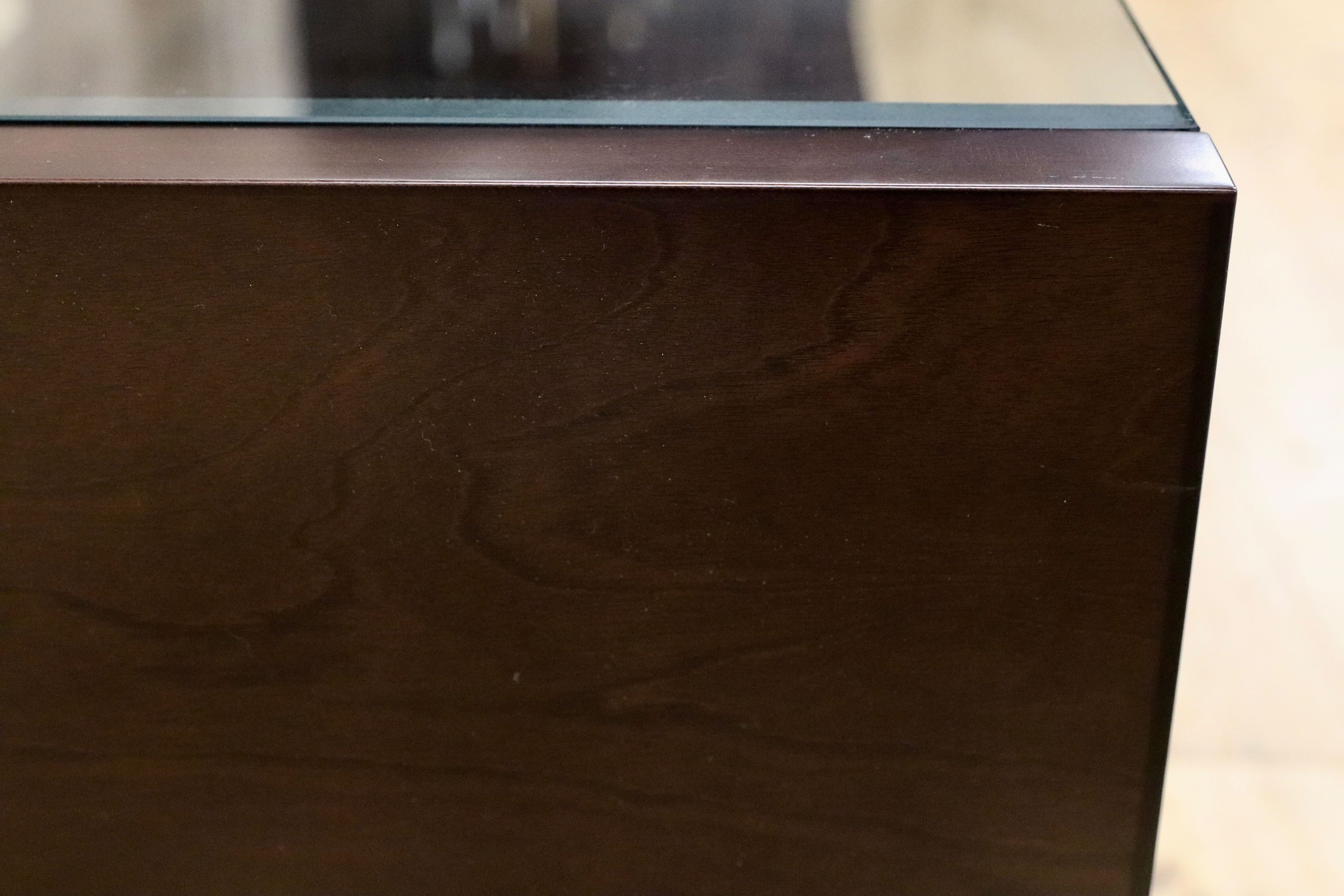 GMHK44○モリシゲ / MORISHIGE トリム センターテーブル リビングテーブル 応接 机 ガラステーブル IDC大塚家具