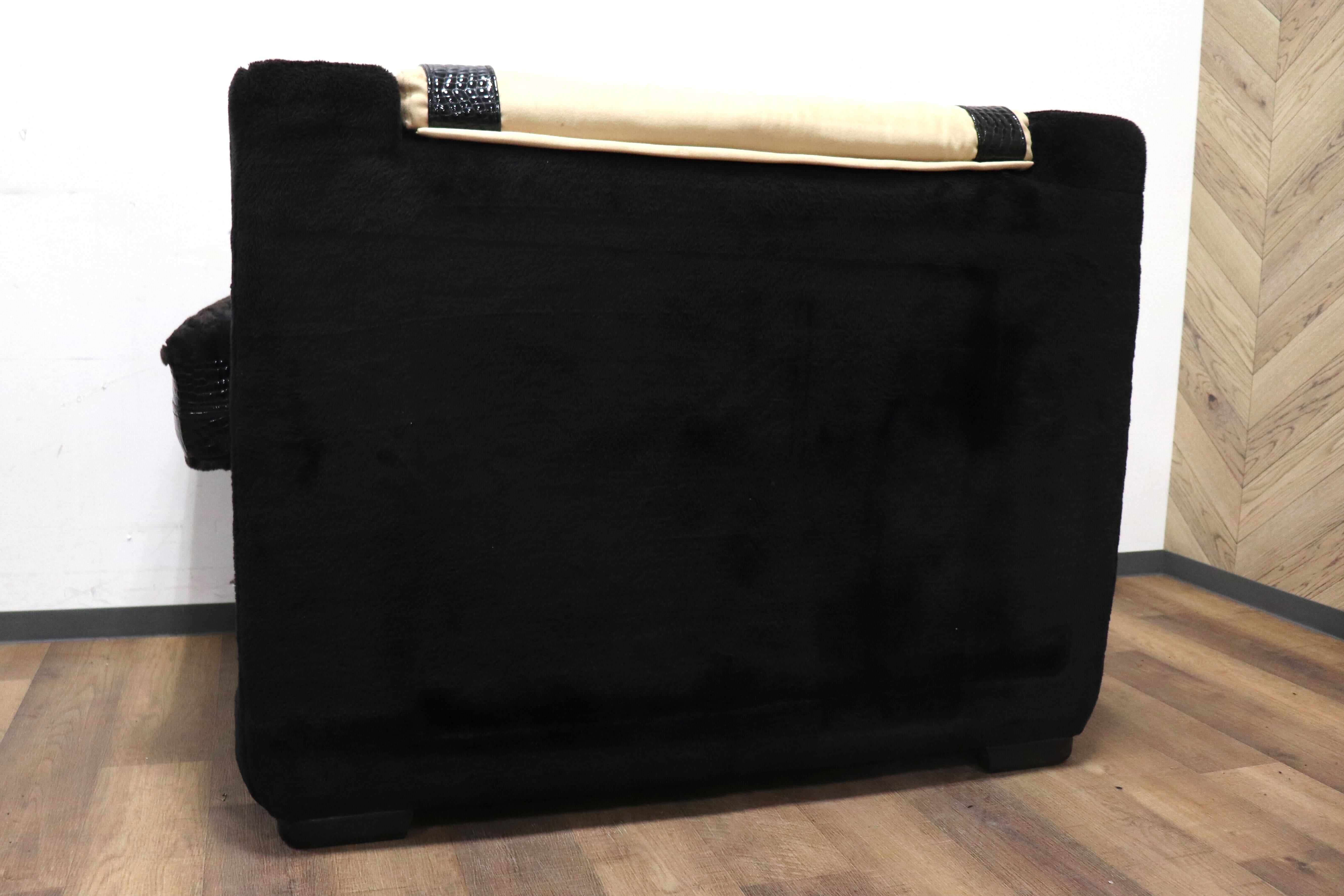 GMHK293B○Fromitaria / フォルミタリア Paolo GUCCI パオロ グッチ 1人掛けソファ シングルソファ イタリア最高峰 布張り クラシック