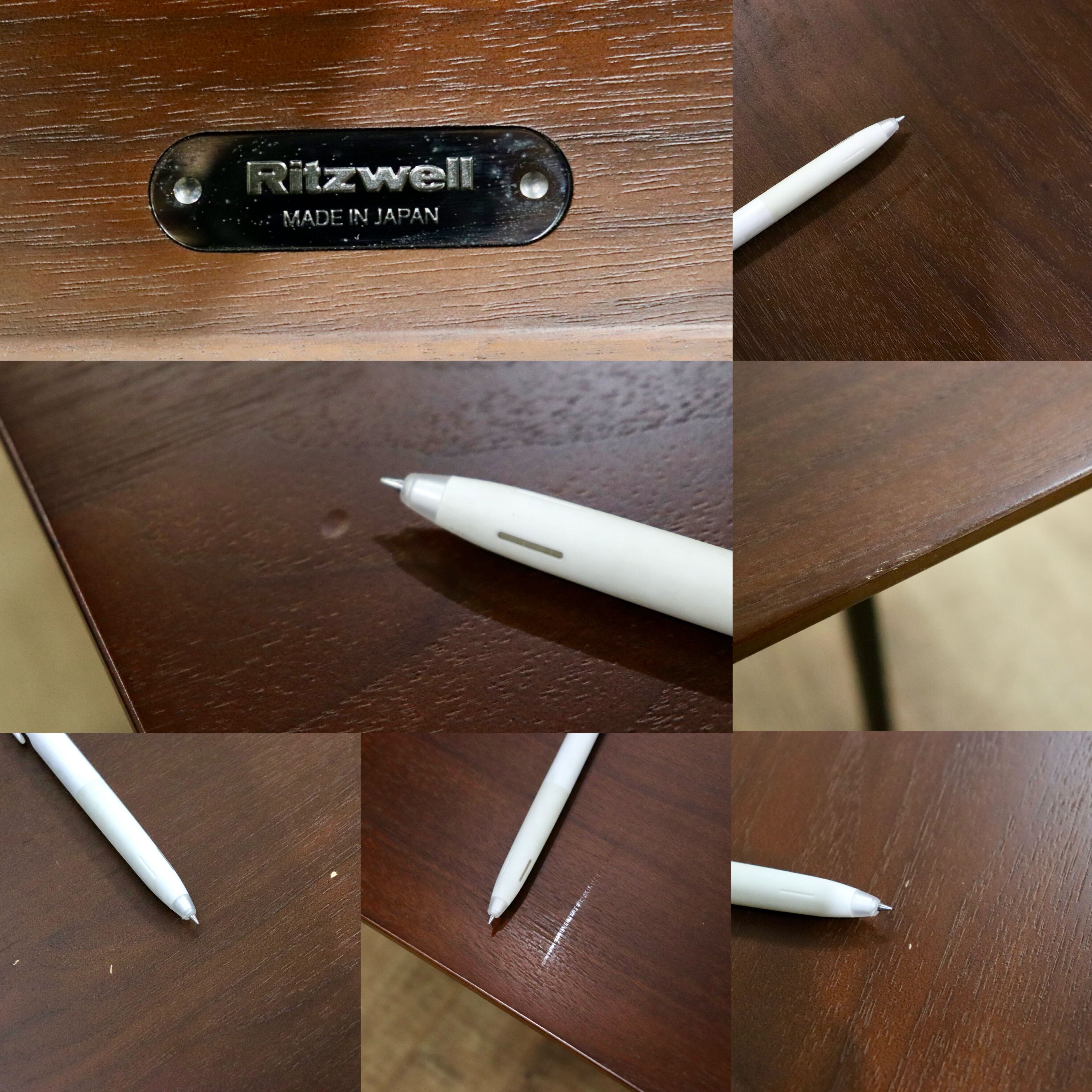 GMHN316○Ritzwell / リッツウェル CM TABLE センターテーブル リビングテーブル ウォールナット 北欧スタイル 約19.6万 展示品